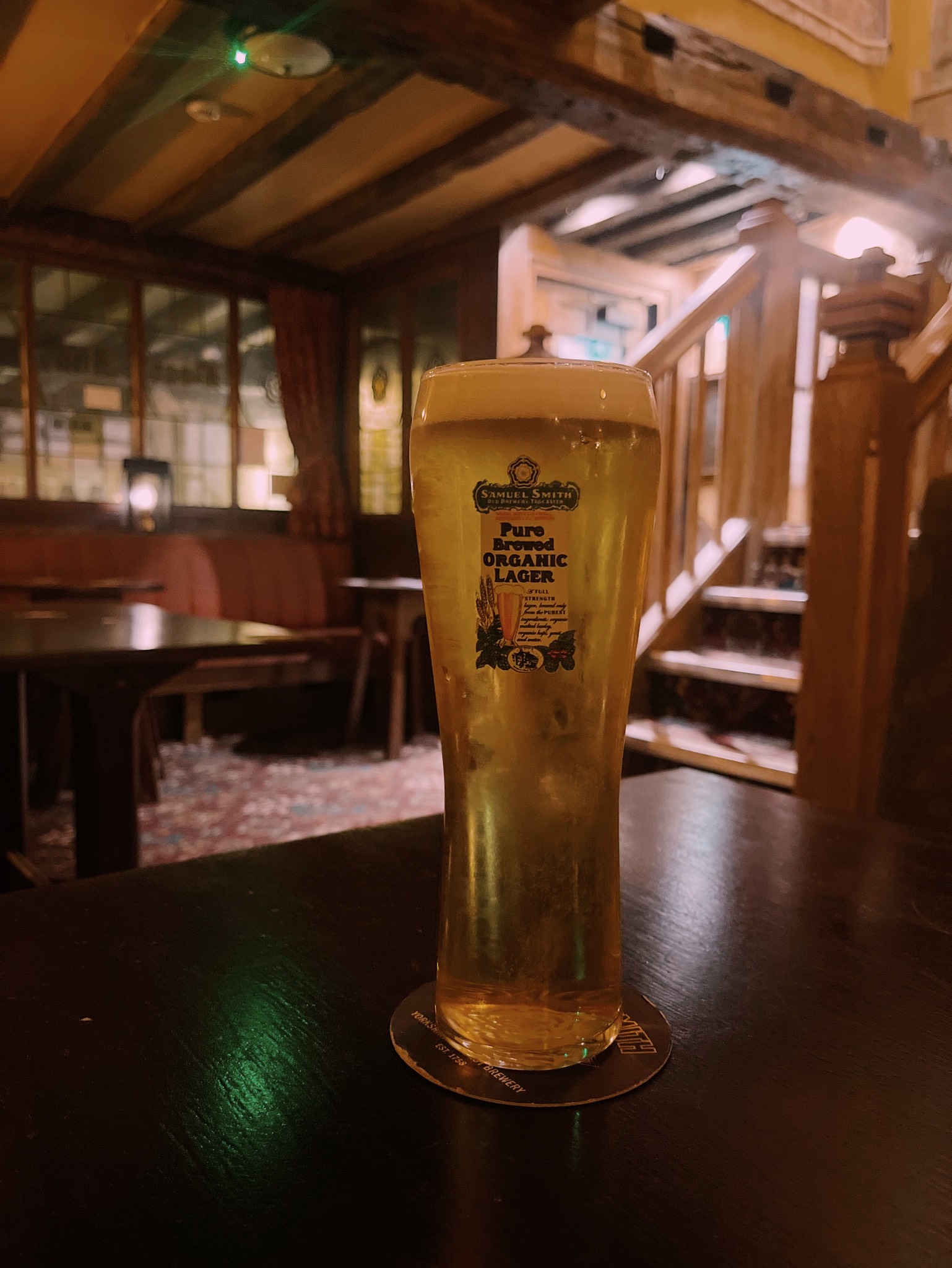 Organic Lager, Samuel Smith Old Brewery