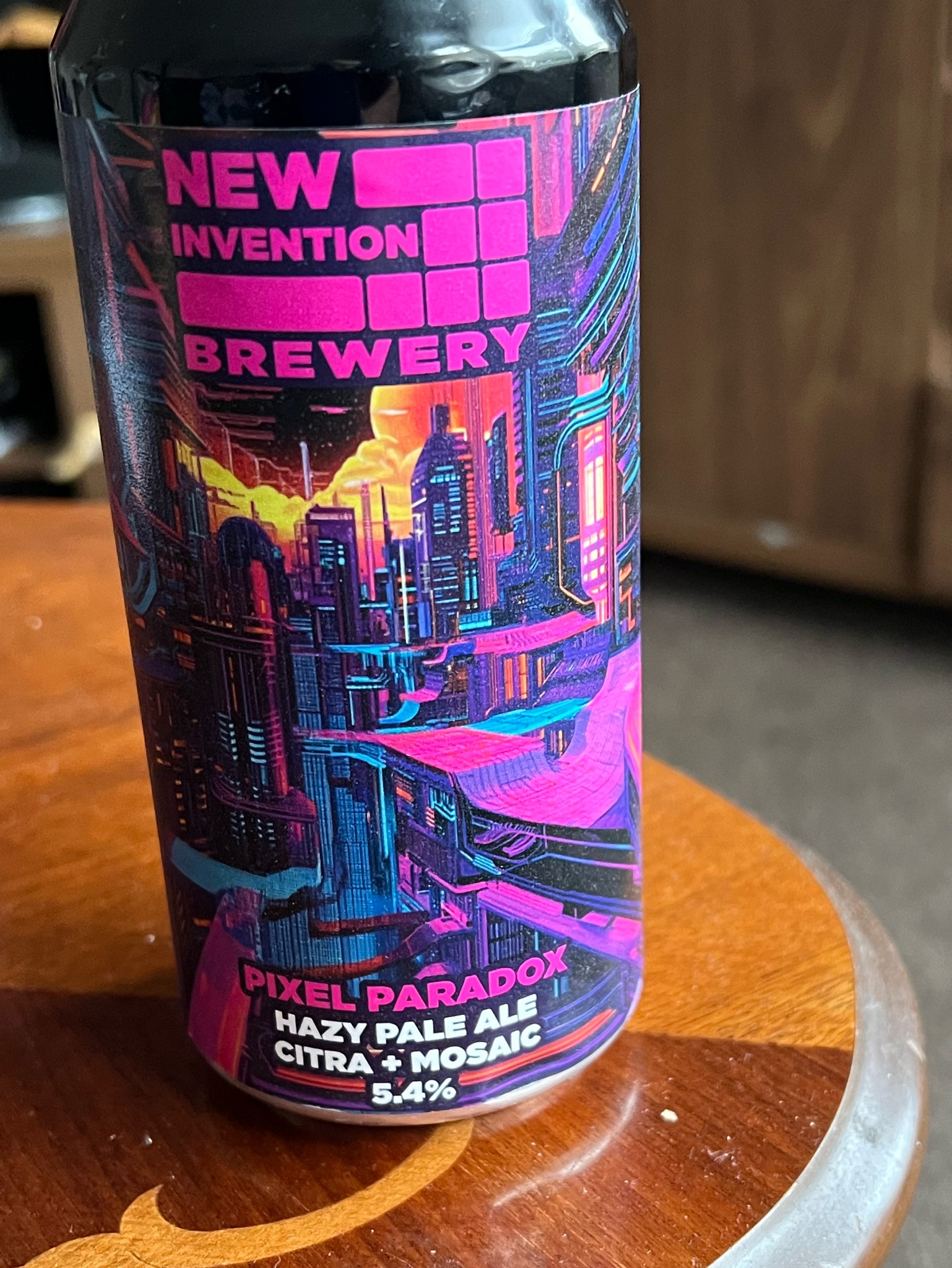 Pixel Paradox, New Invention Brewery