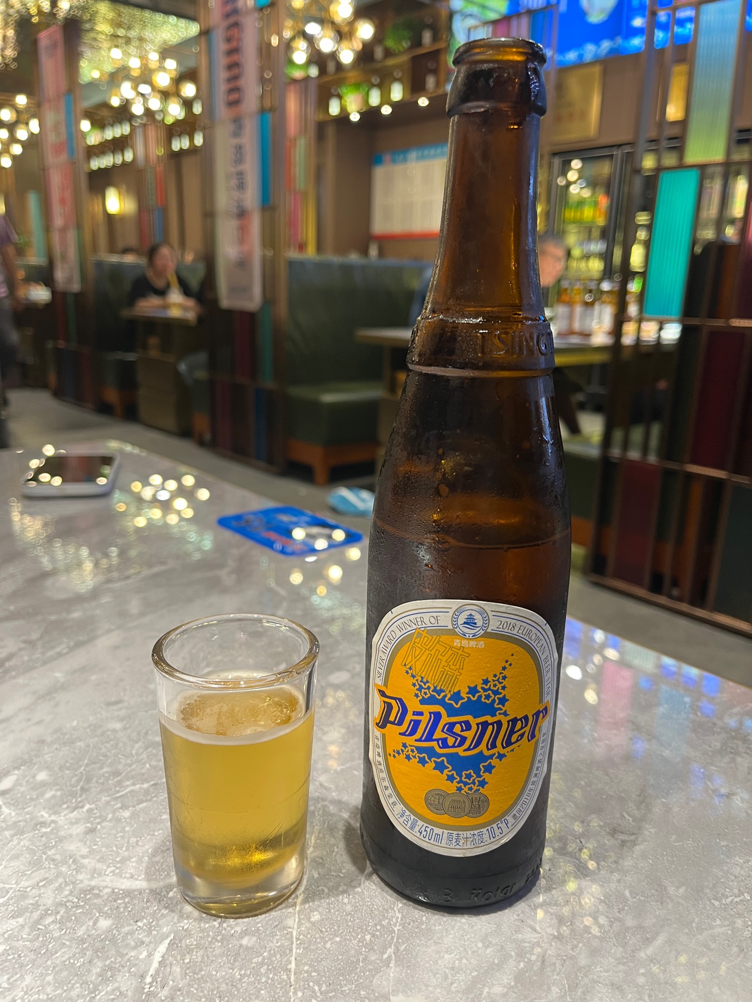 Tsingtao Pilsner 10.5°P, China