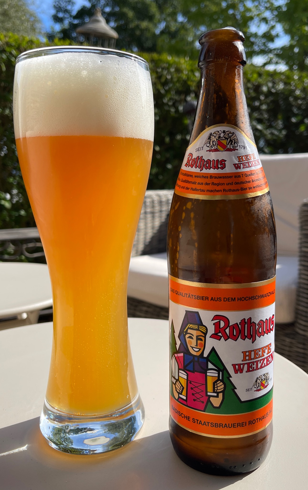Rothaus Hefeweizen / Weizenzäpfle, Badische Staatsbrauerei Rothaus