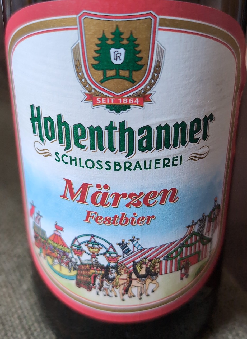 Hohenthanner Märzen Festbier, Hohenthanner Schlossbrauerei