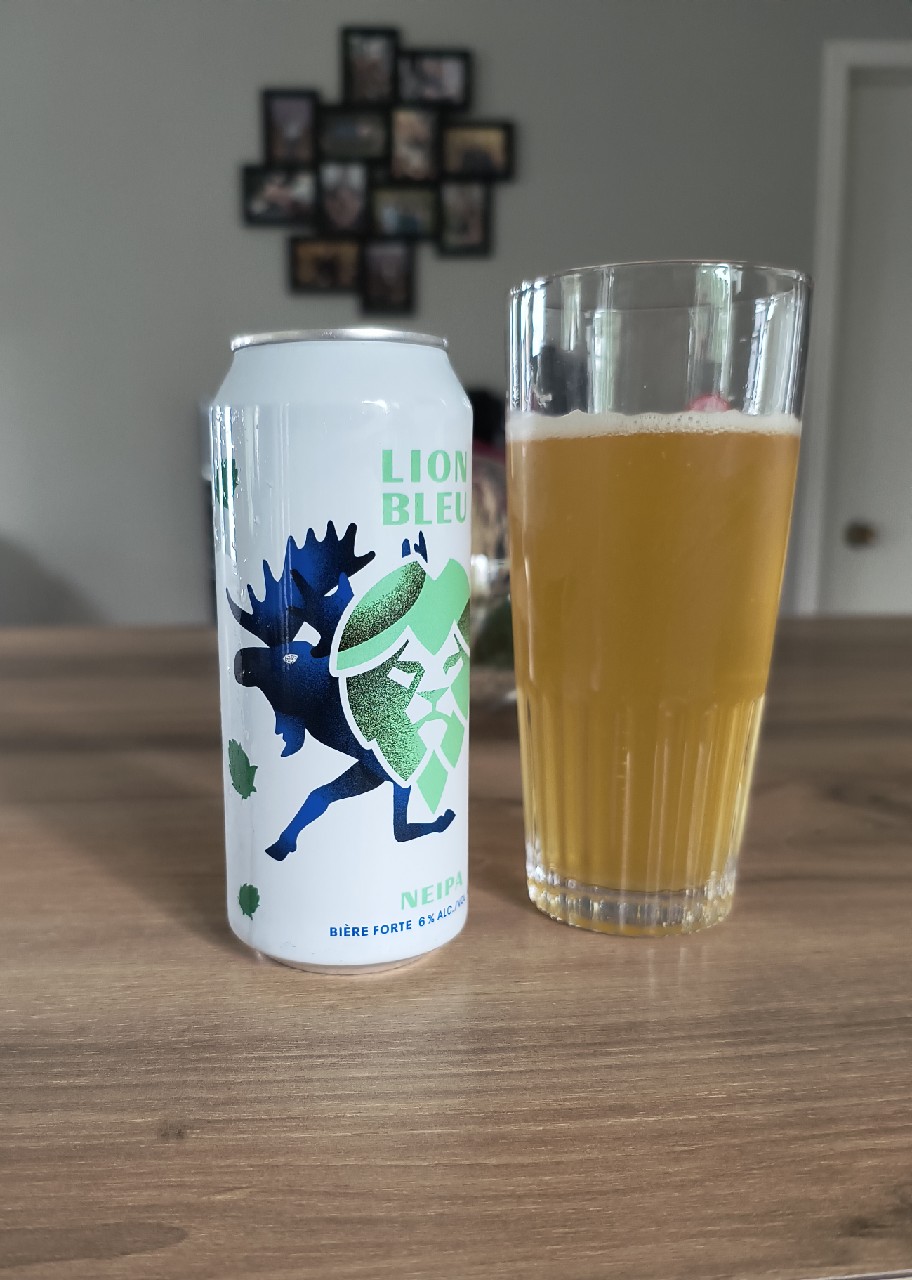 Lion Bleu NEIPA, Microbrasserie Lion Bleu