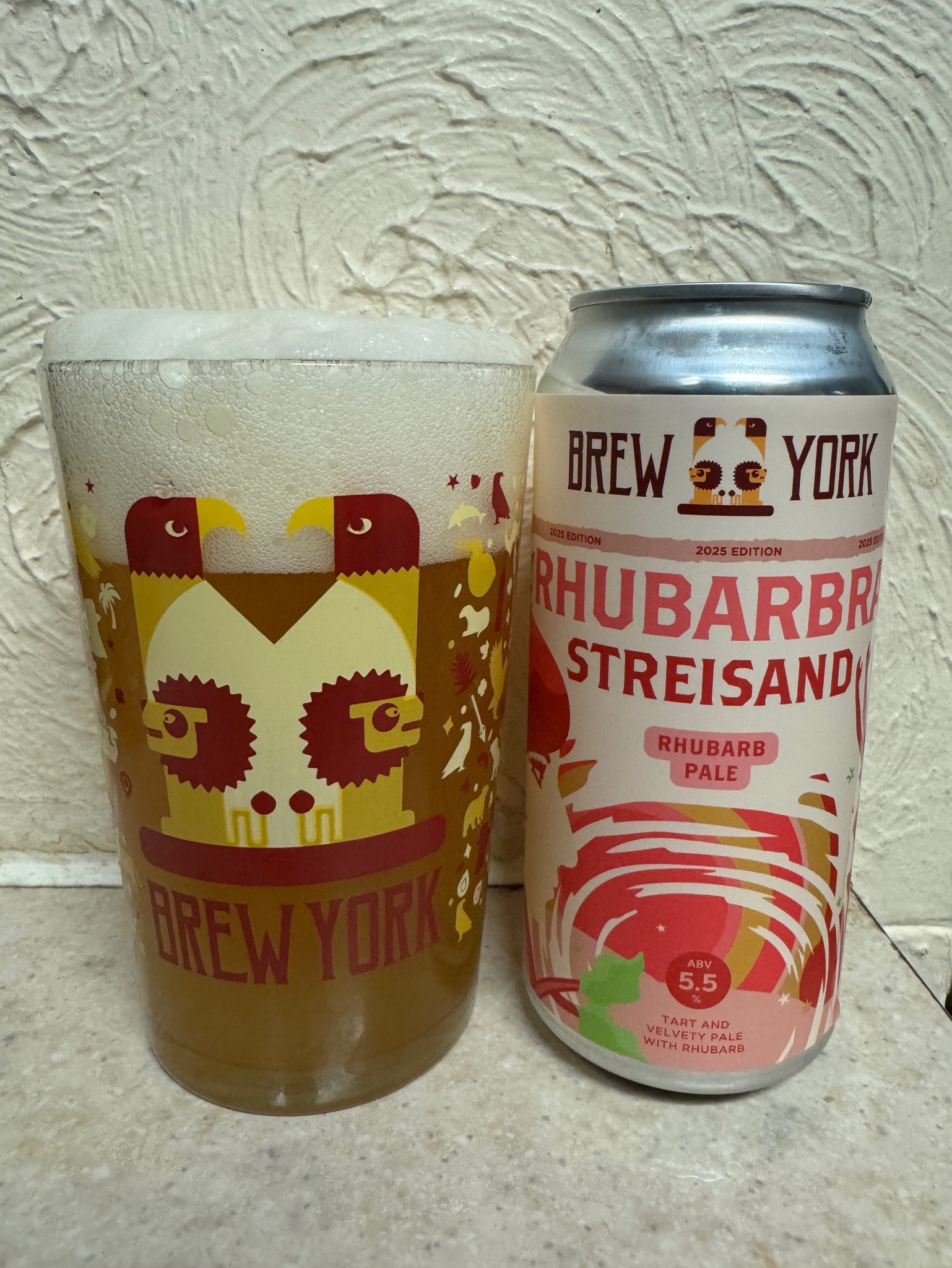 Rhubarbra Streisand, Brew York