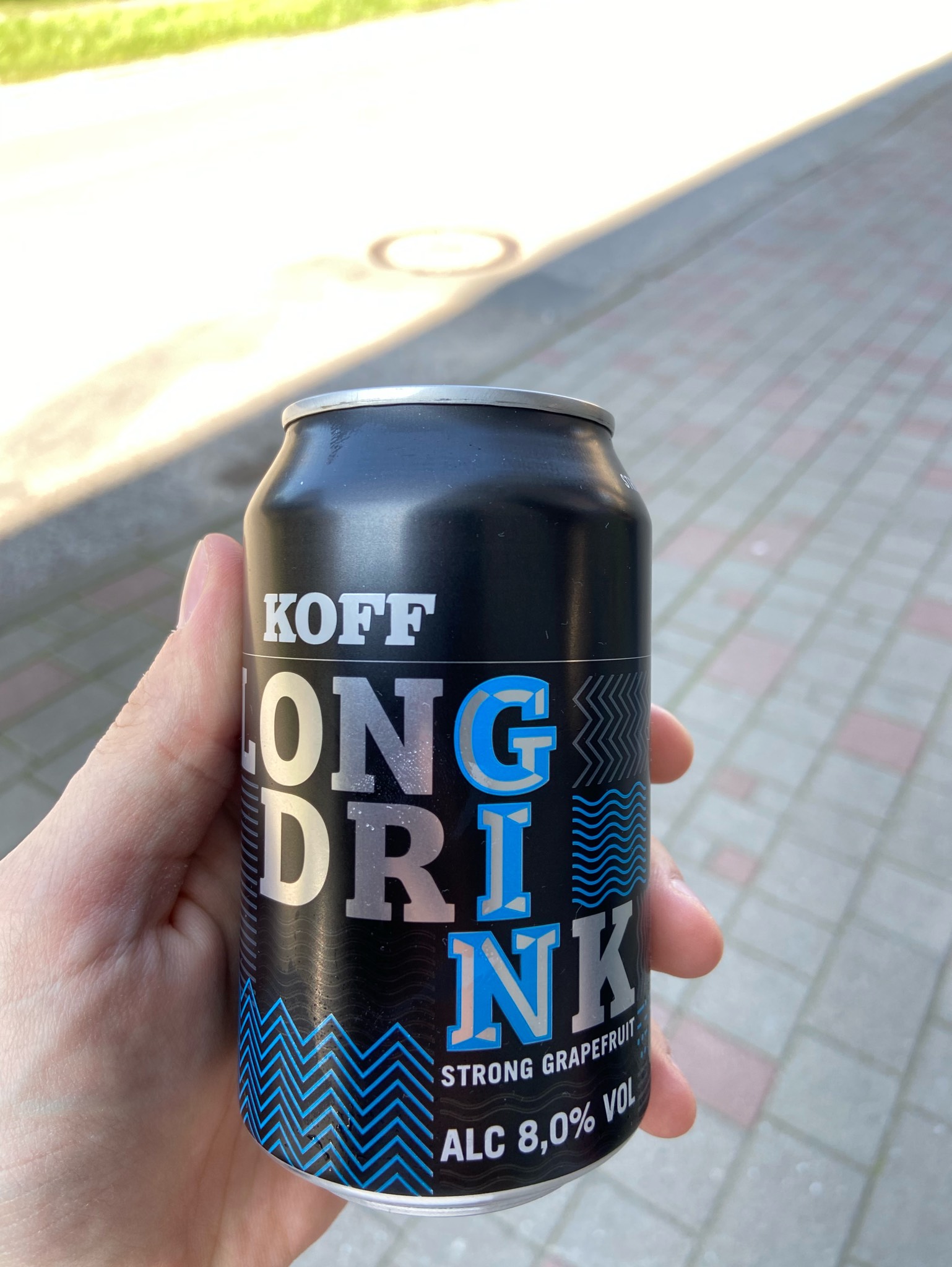 KOFF Long Drink Strong Grapefruit, Finland