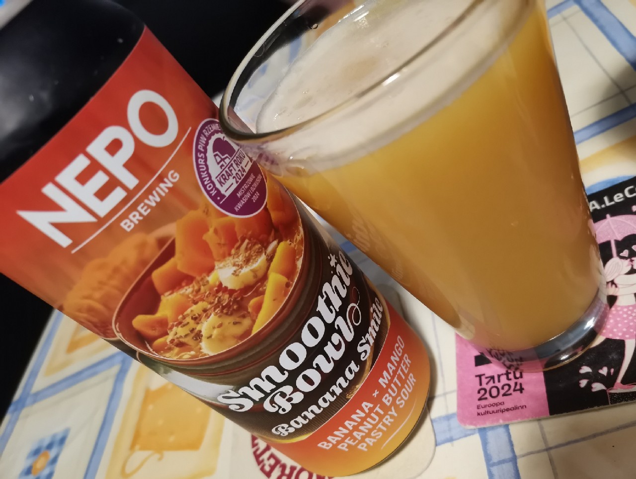 Smoothie bowl - Banana smile, Nepo Brewing (Browar Nepomucen)