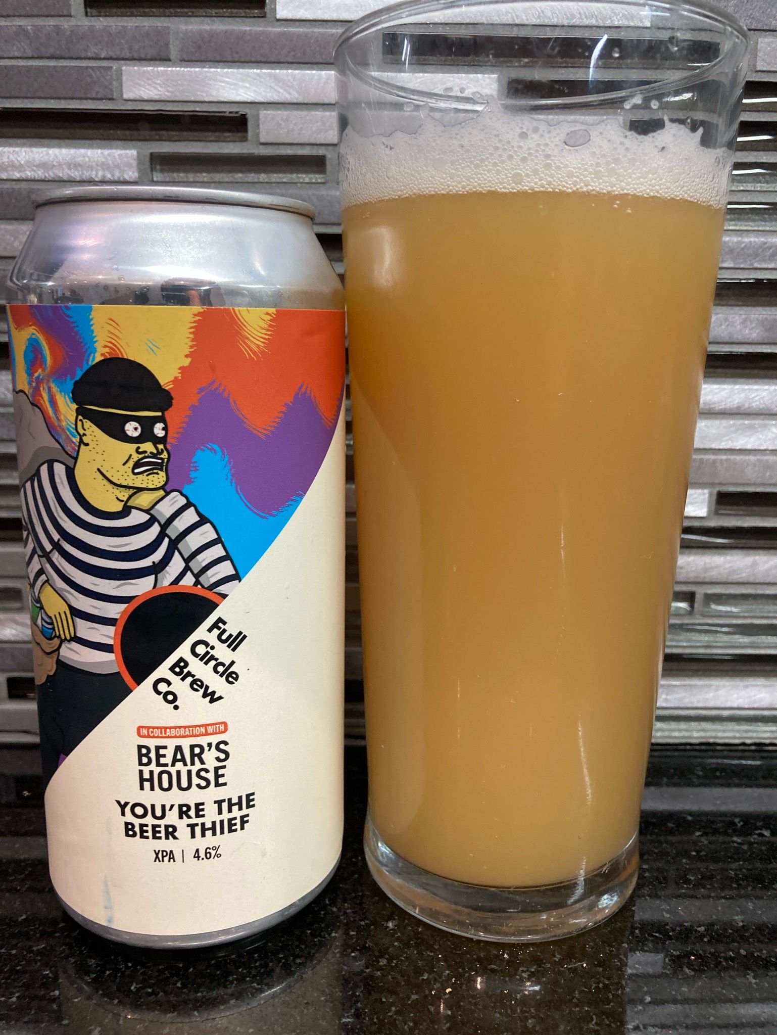 You're the beer thief, Full Circle Brew Co.