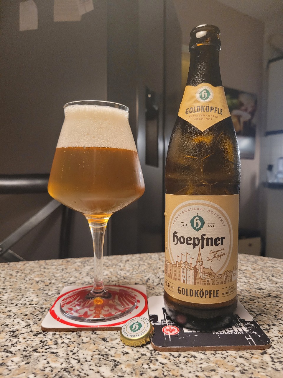 Hoepfner Goldköpfle, Privatbrauerei Hoepfner