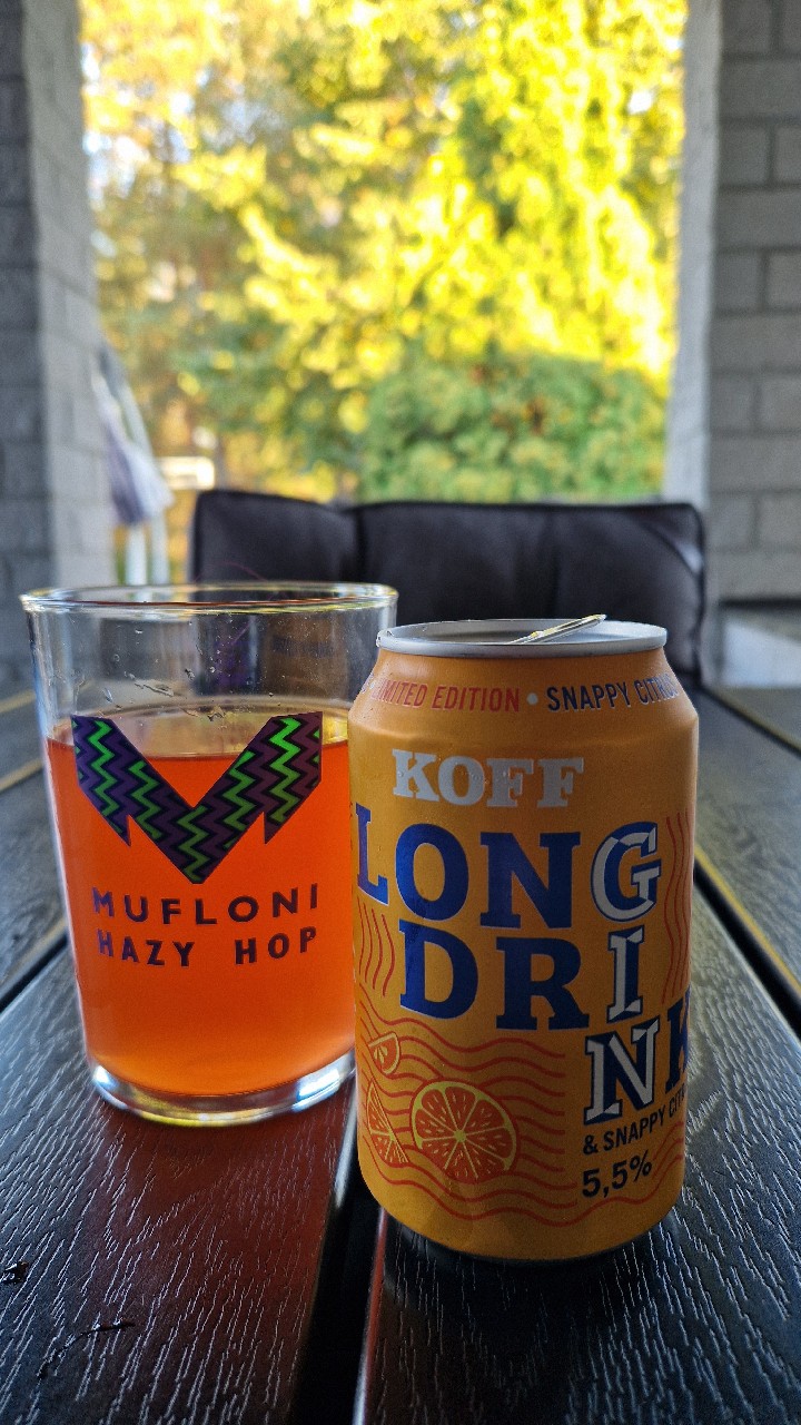 KOFF Long Drink Snappy Citrus, Finland