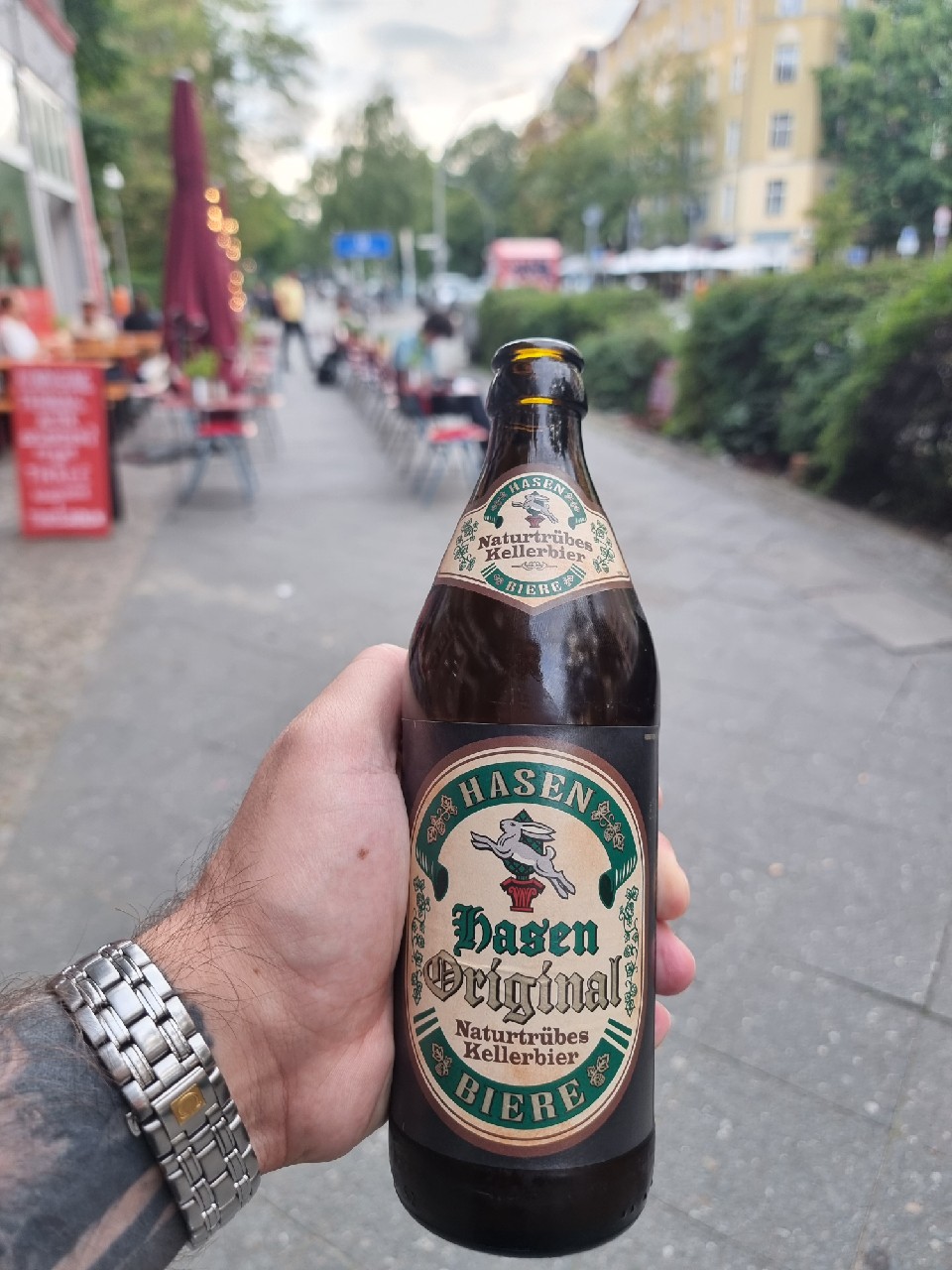 Augsburger Original Naturtrübes Kellerbier, Hasen-Bräu (Radeberger Gruppe)