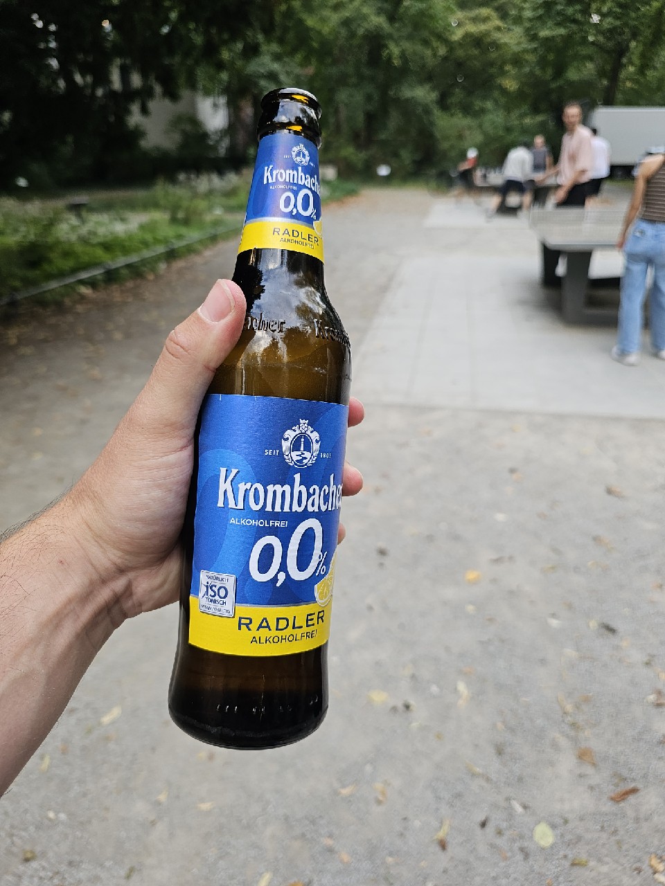 Krombacher Natur Radler 0,0%, Krombacher Brauerei