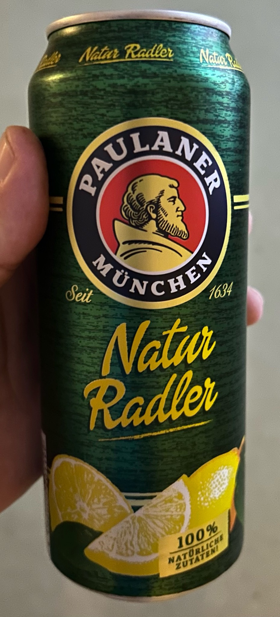 Paulaner Natur Radler / Lemon Radler, Germany