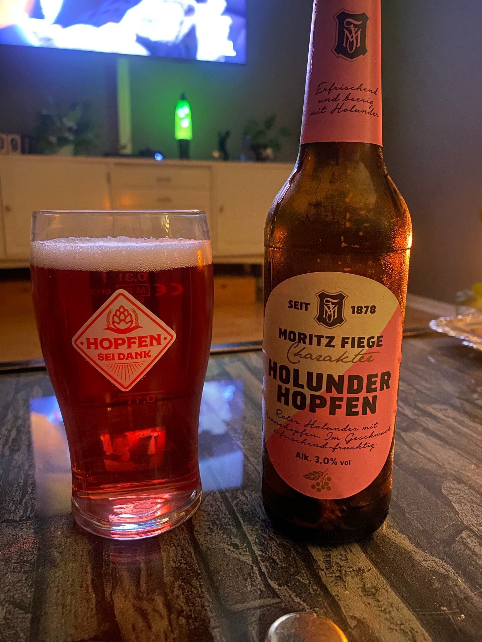 Holunder Hopfen, Privatbrauerei Moritz Fiege