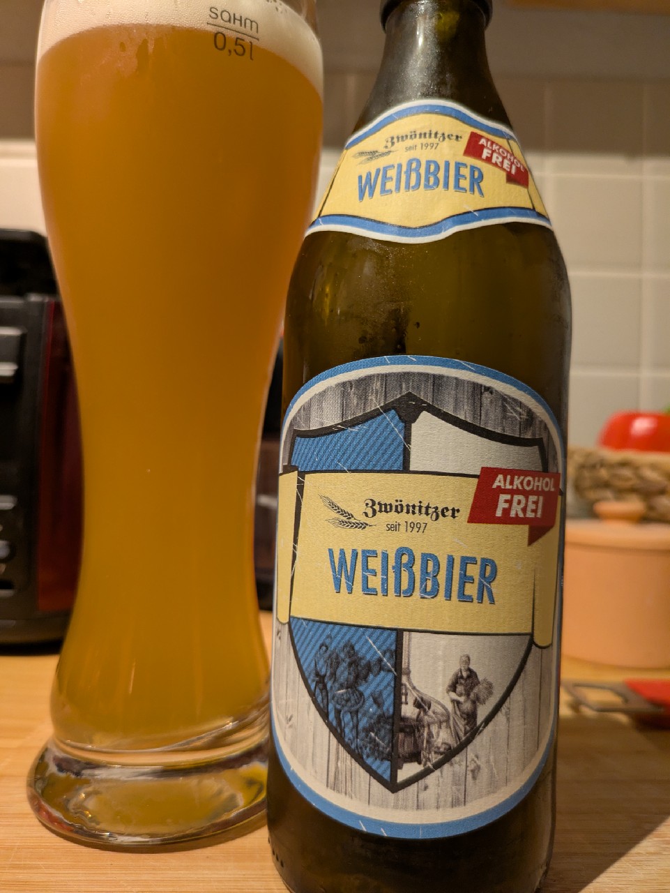 Zwönitzer Weißbier Alkoholfrei, Brauerei Zwönitz