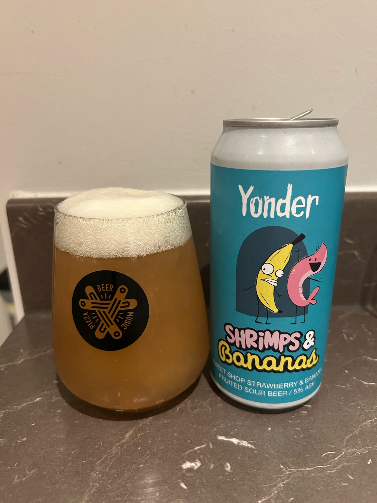 Shrimps & Bananas, Yonder Brewing