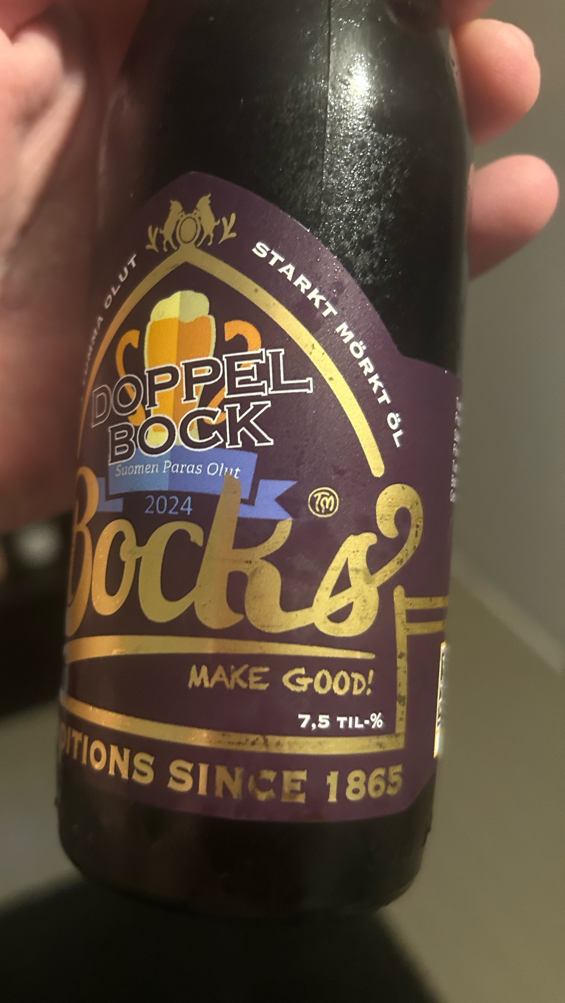 Bock's Doppelbock 7,5%, Bock's Corner Brewery