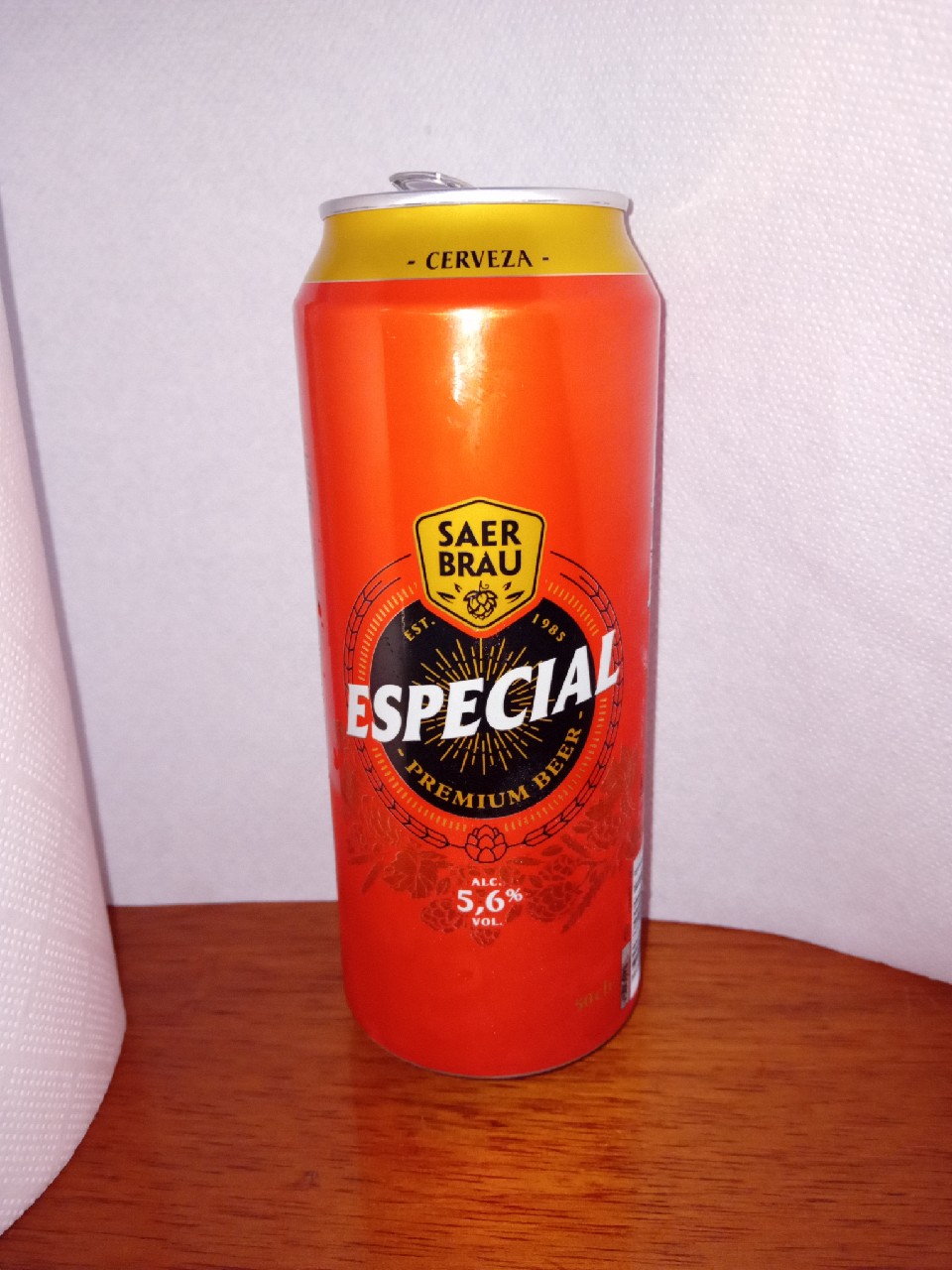Saer Brau Kalinsbourg / Blond Lager Beer, Carrefour