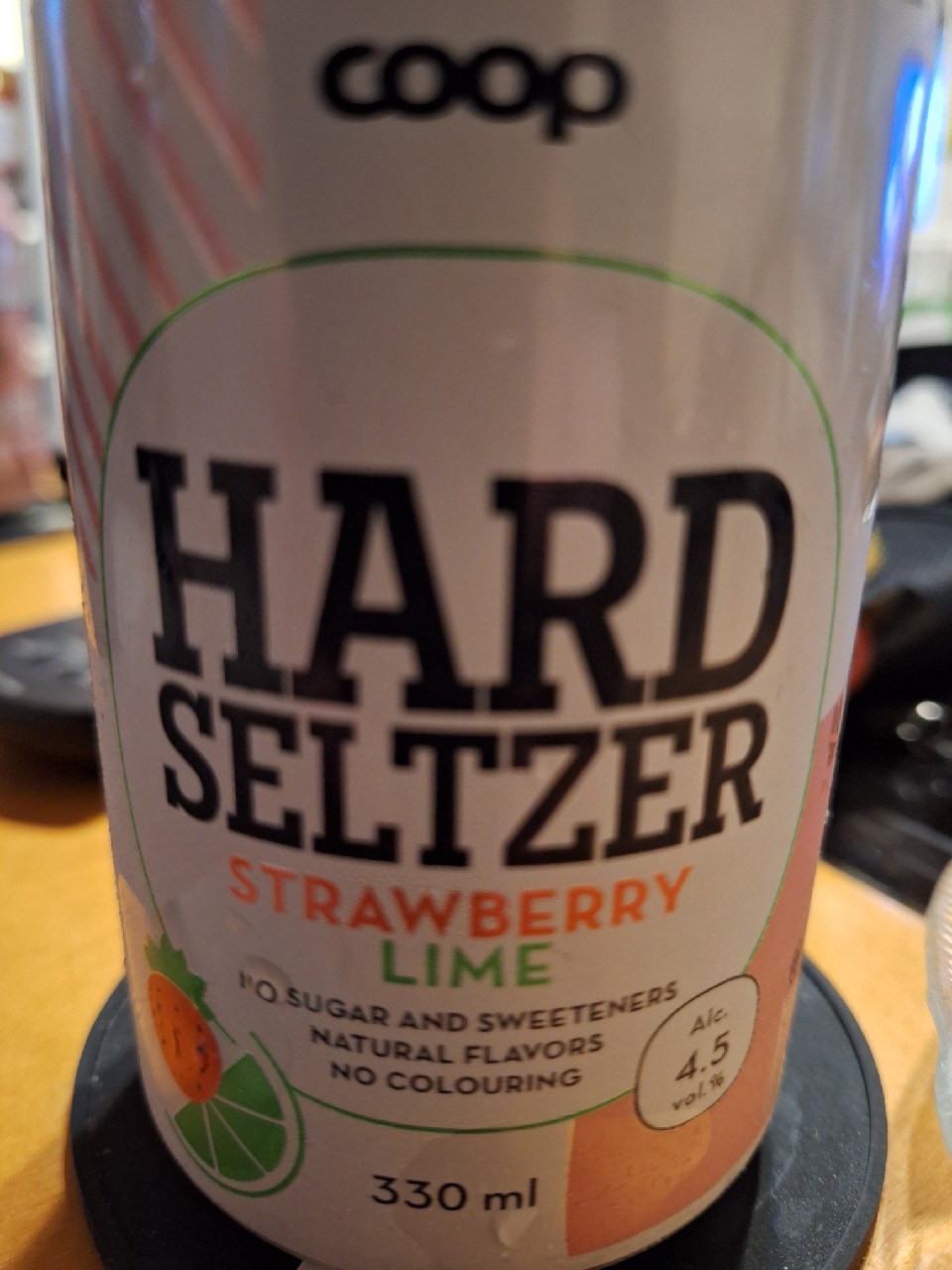Rainbow Strawberry & Lime Hard Seltzer, Finland