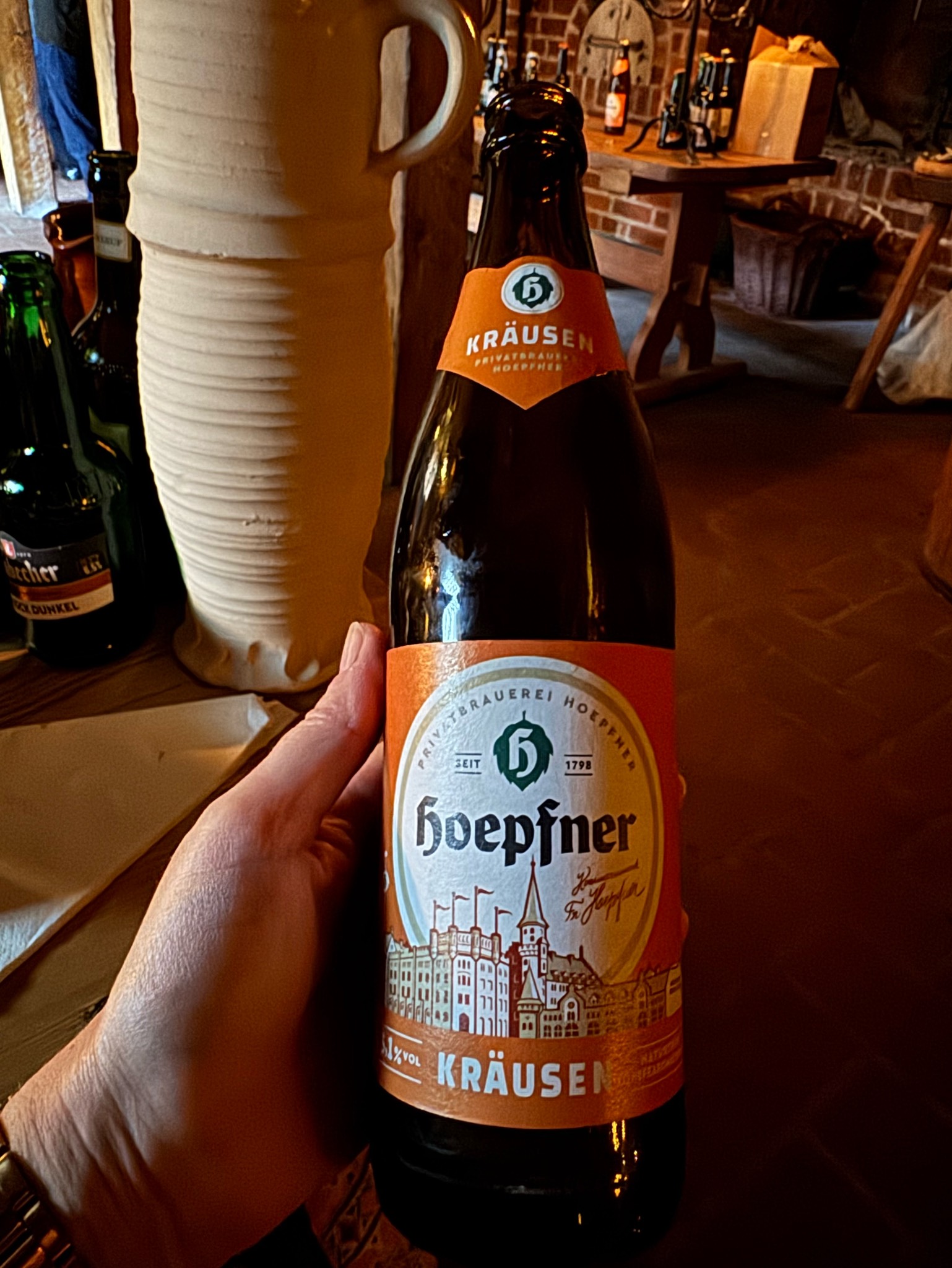 Hoepfner Kräusen, Privatbrauerei Hoepfner