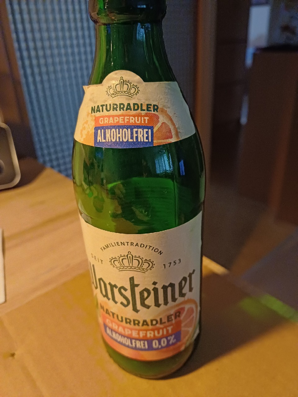 Warsteiner NaturRadler Grapefruit alkoholfrei 0,0, Germany