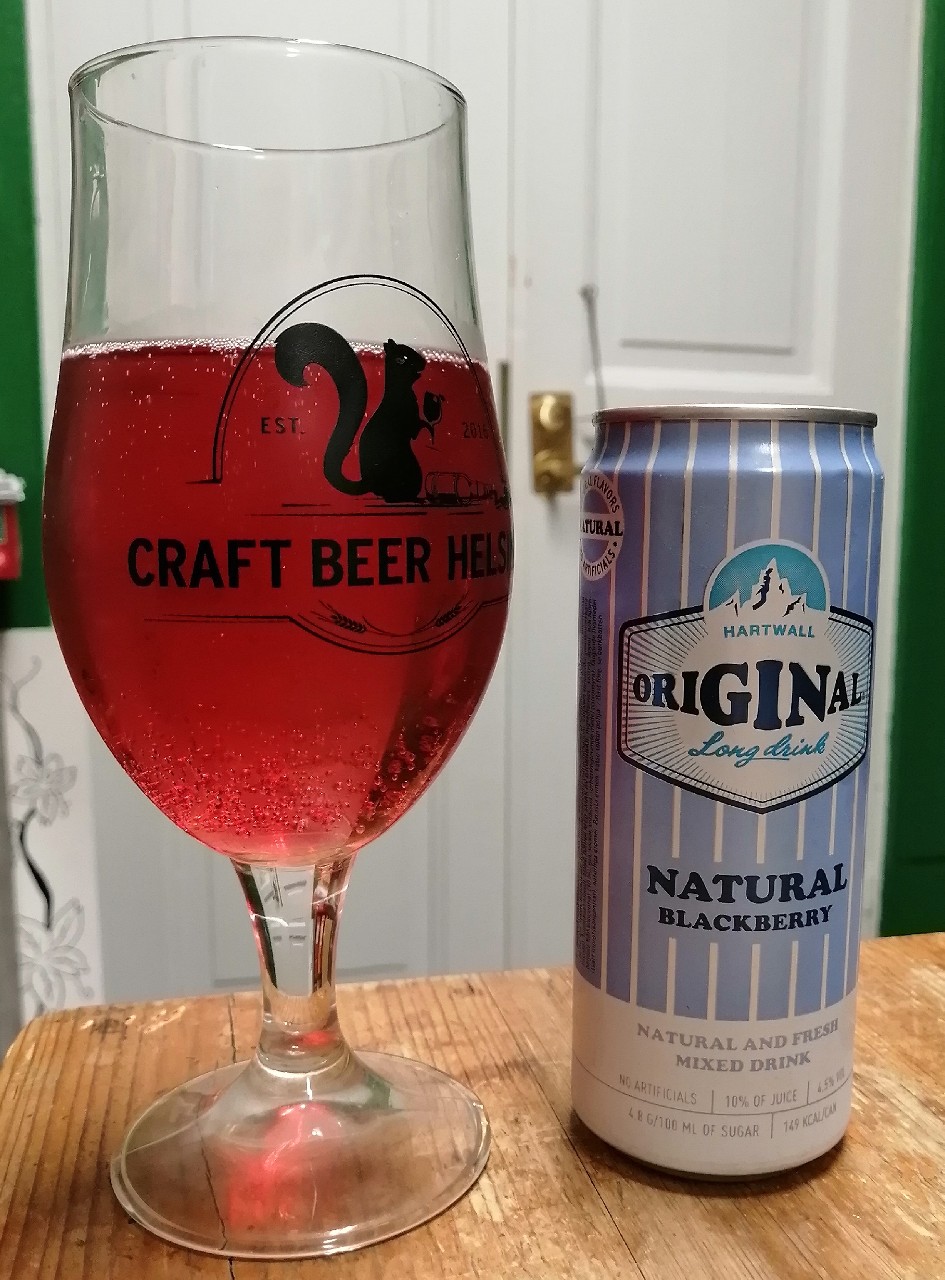 Original Long Drink Natural Blackberry, Finland
