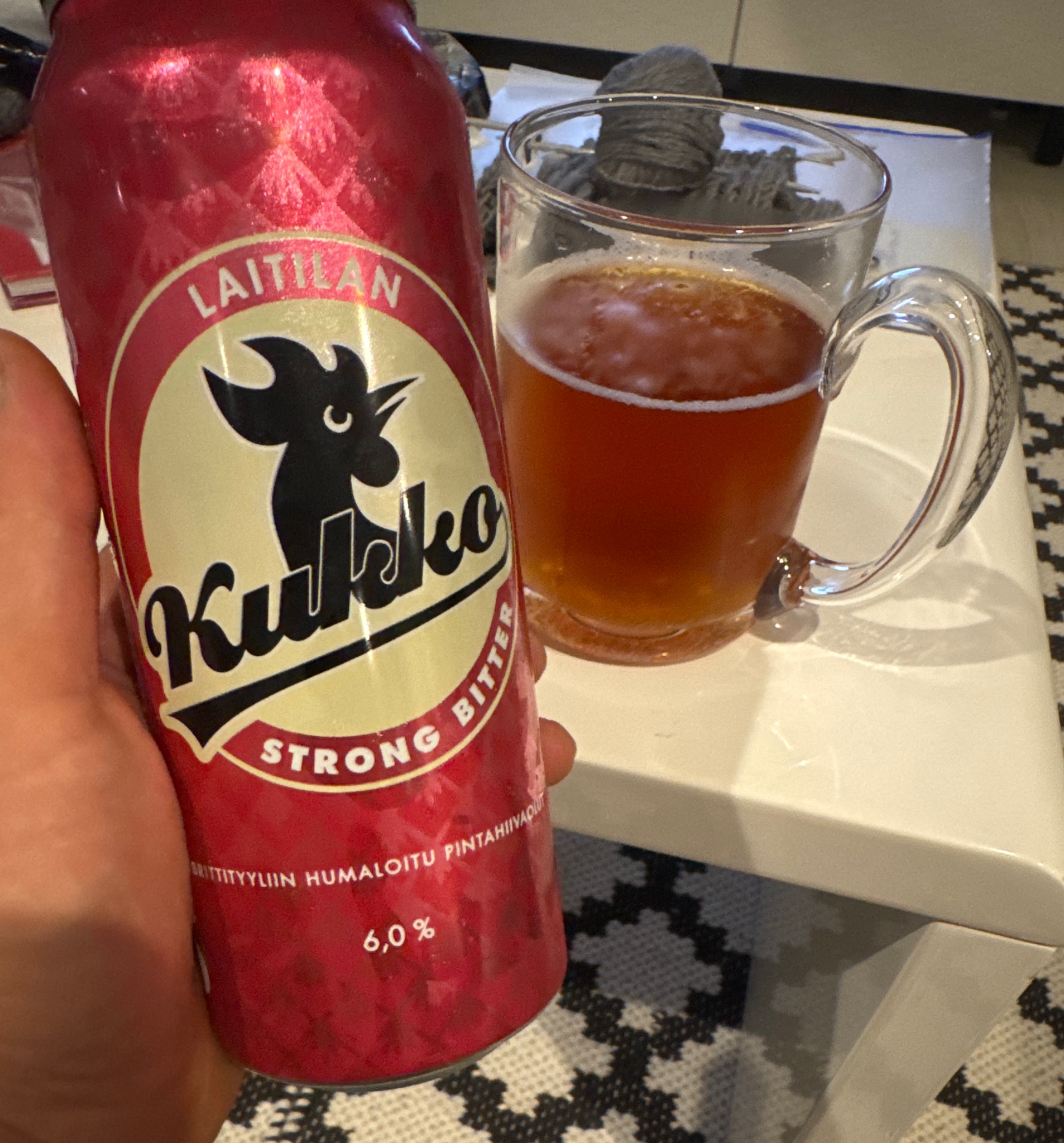 Kukko Strong Bitter, Finland