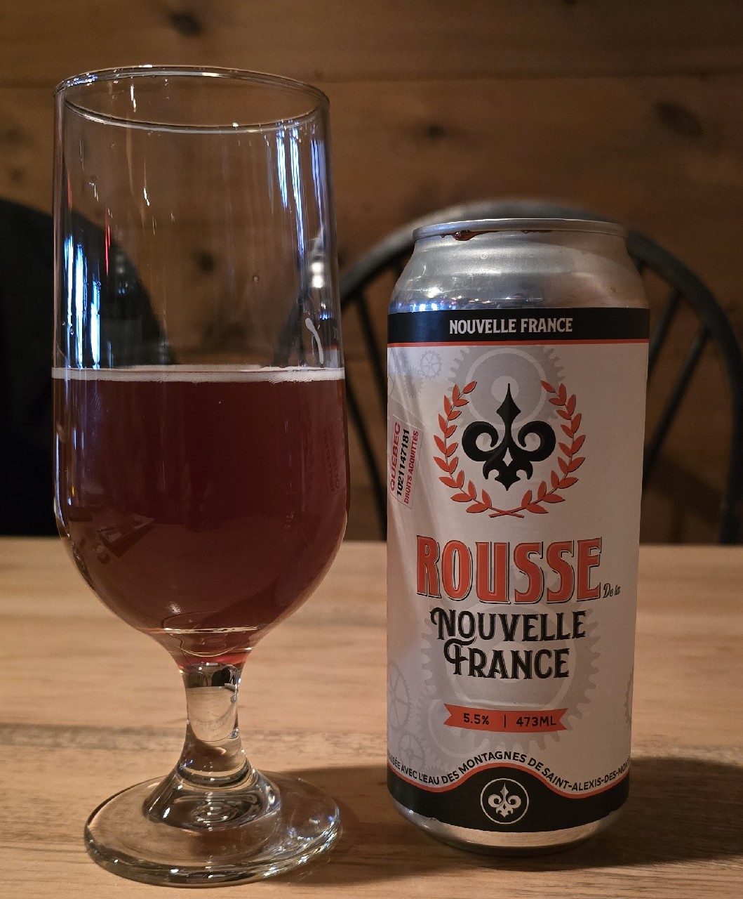 Rousse de la nouvelle france, Microbrasserie Nouvelle France