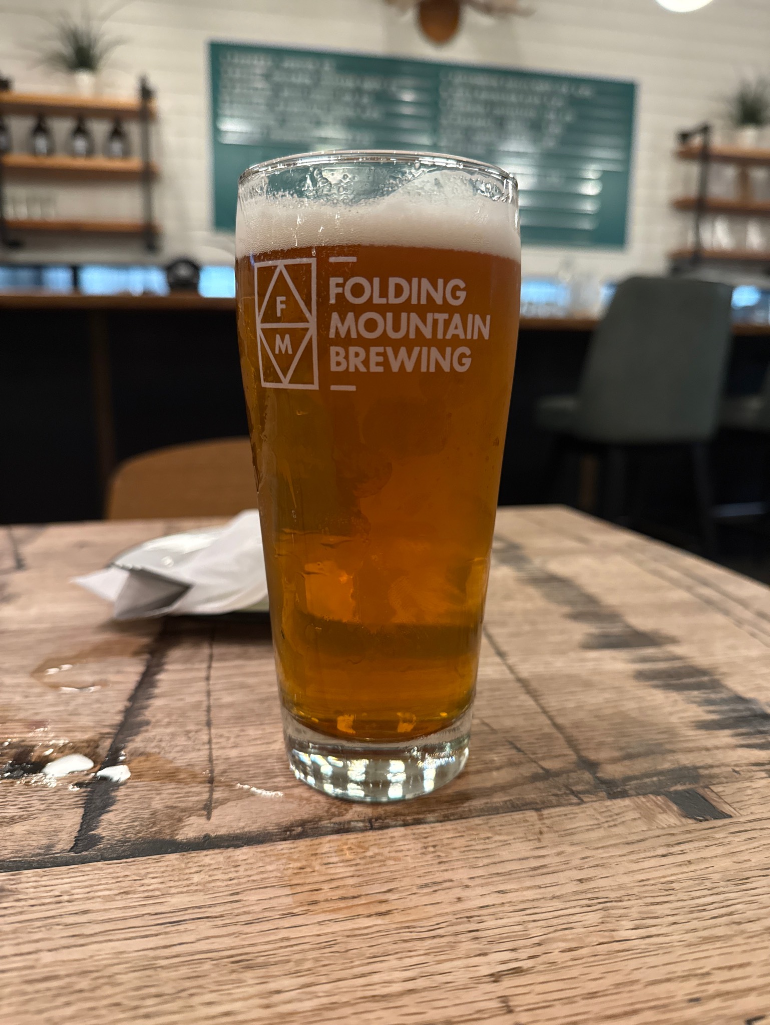 Moraine West Coast IPA, Folding mountain brewing