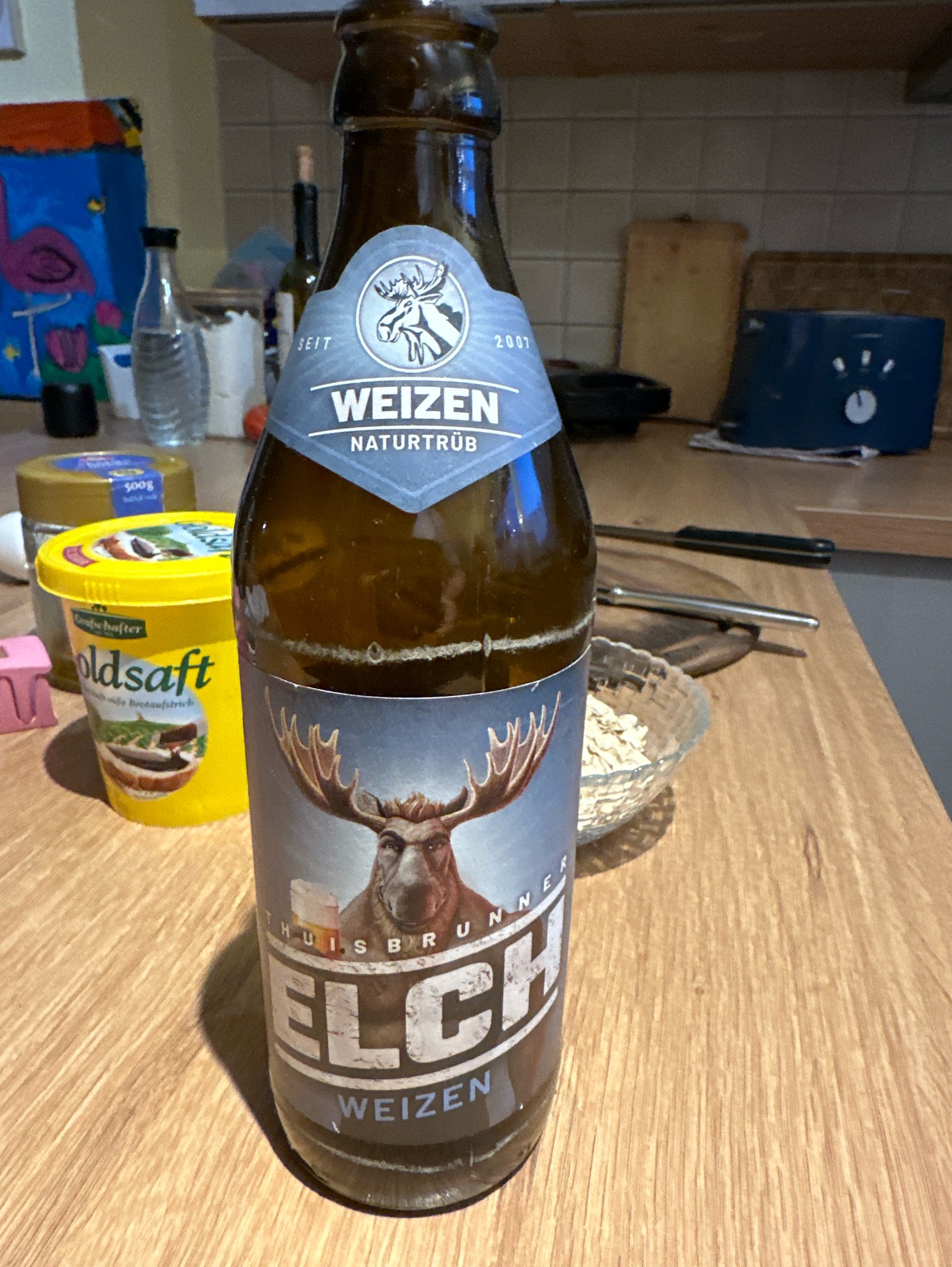 Elch-Bräu Weizen, Thuisbrunner Elch-Bräu