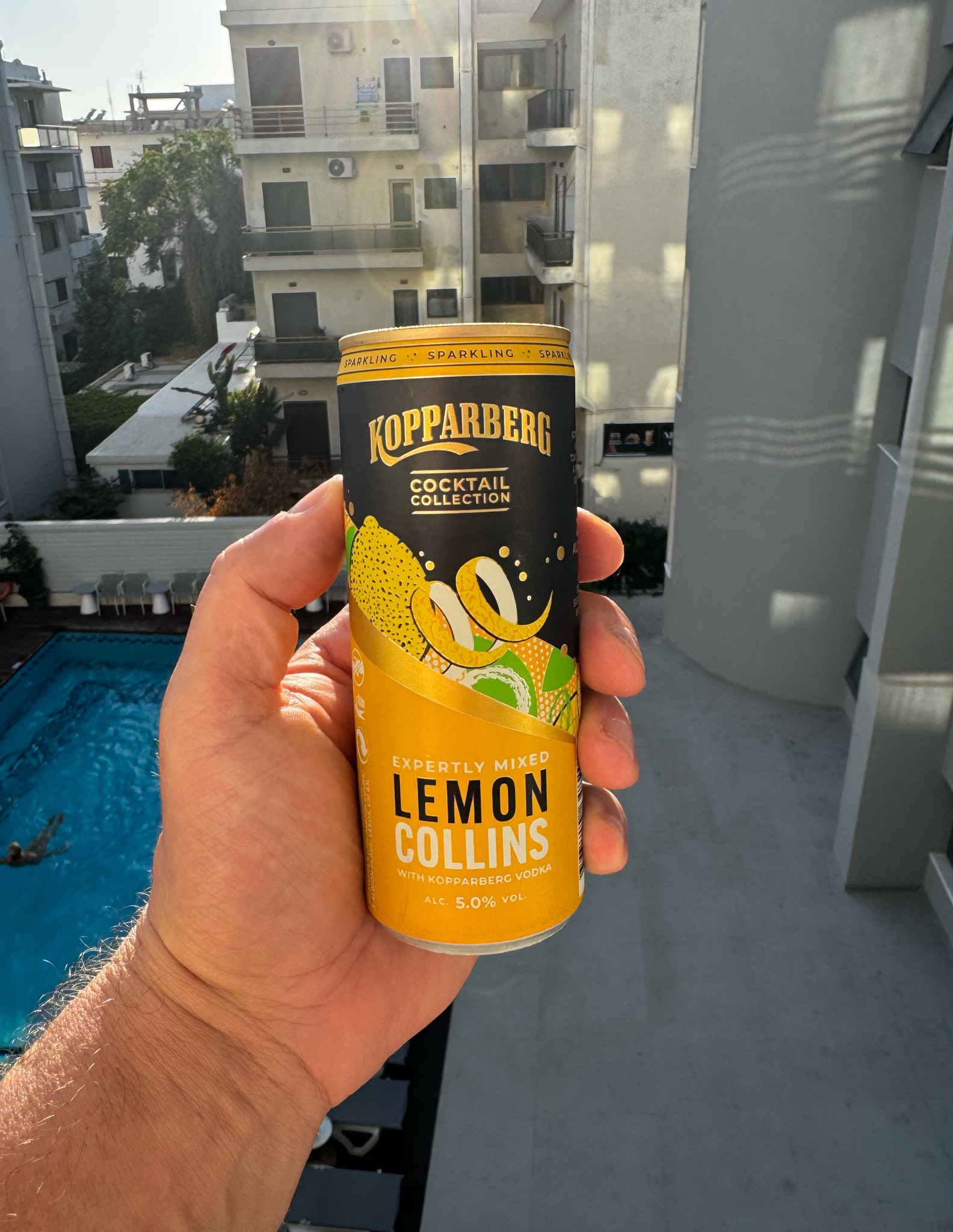 Kopparberg Lemon Collins, Sweden