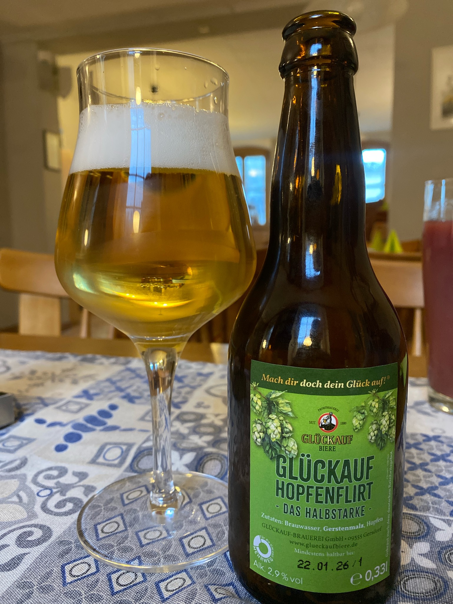 Glückauf Hopfenflirt, Privatbrauerei Glückauf