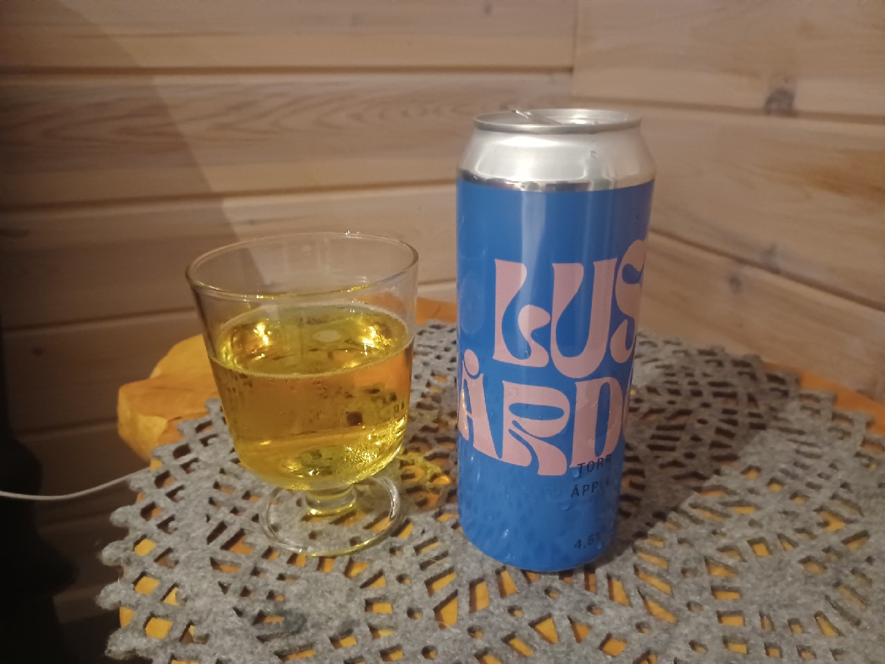 Lustgårdens Cider Torr Äpple, Sweden