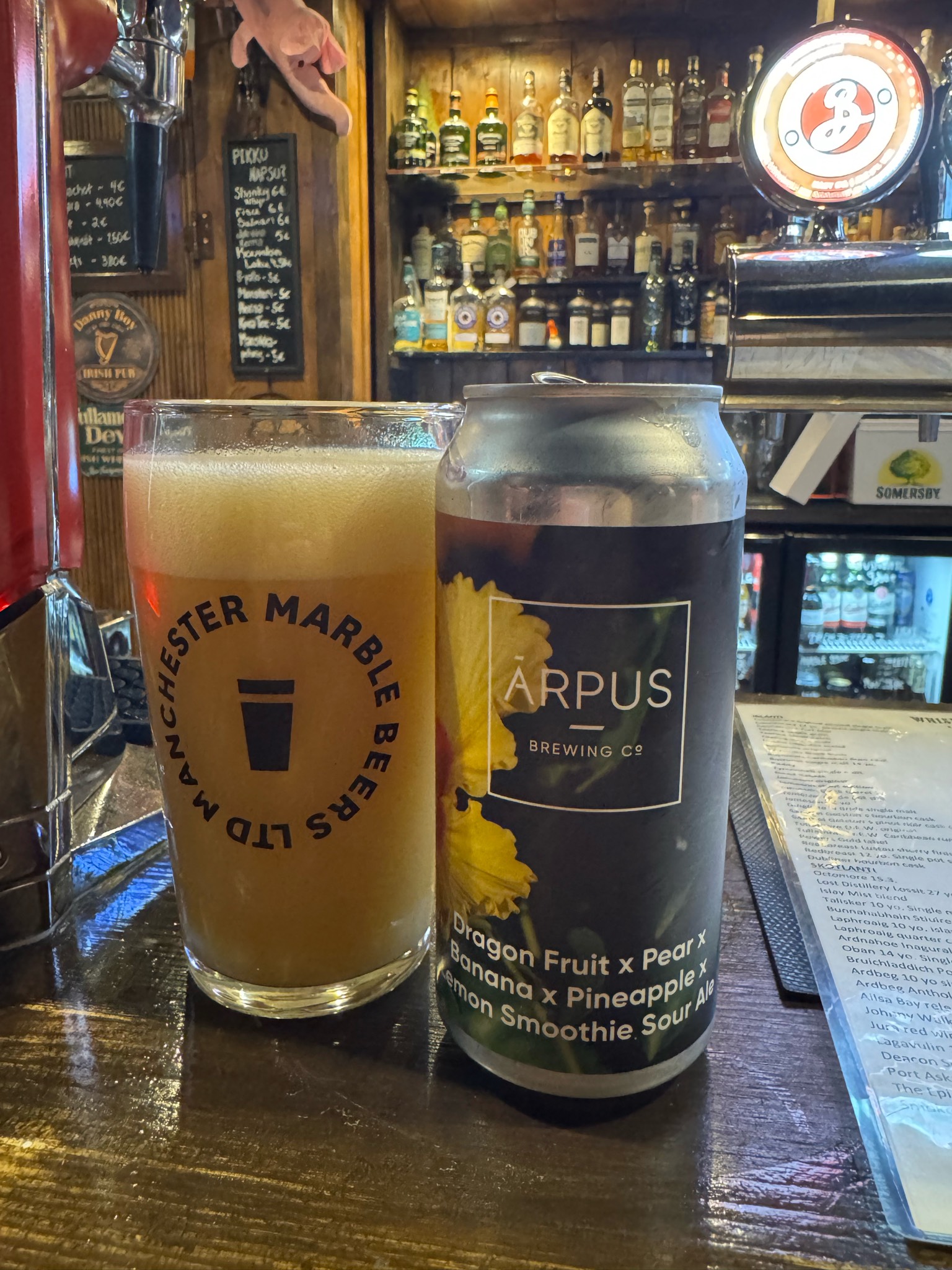 Dragon Fruit X Banana X Pineapple X Lemon Smoothie Sour Ale, Latvia