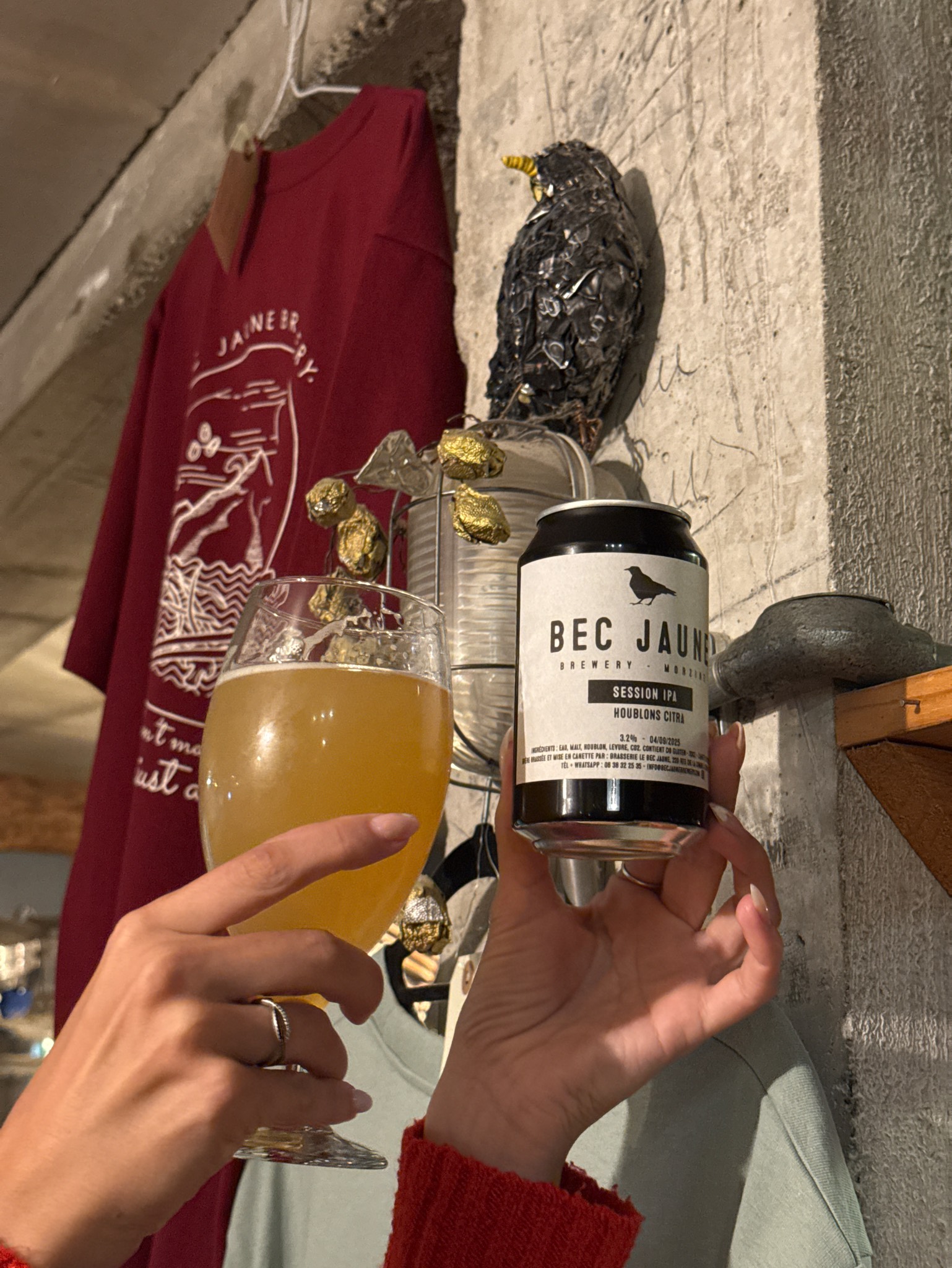 Session IPA citra, Bec Jaune Brewery