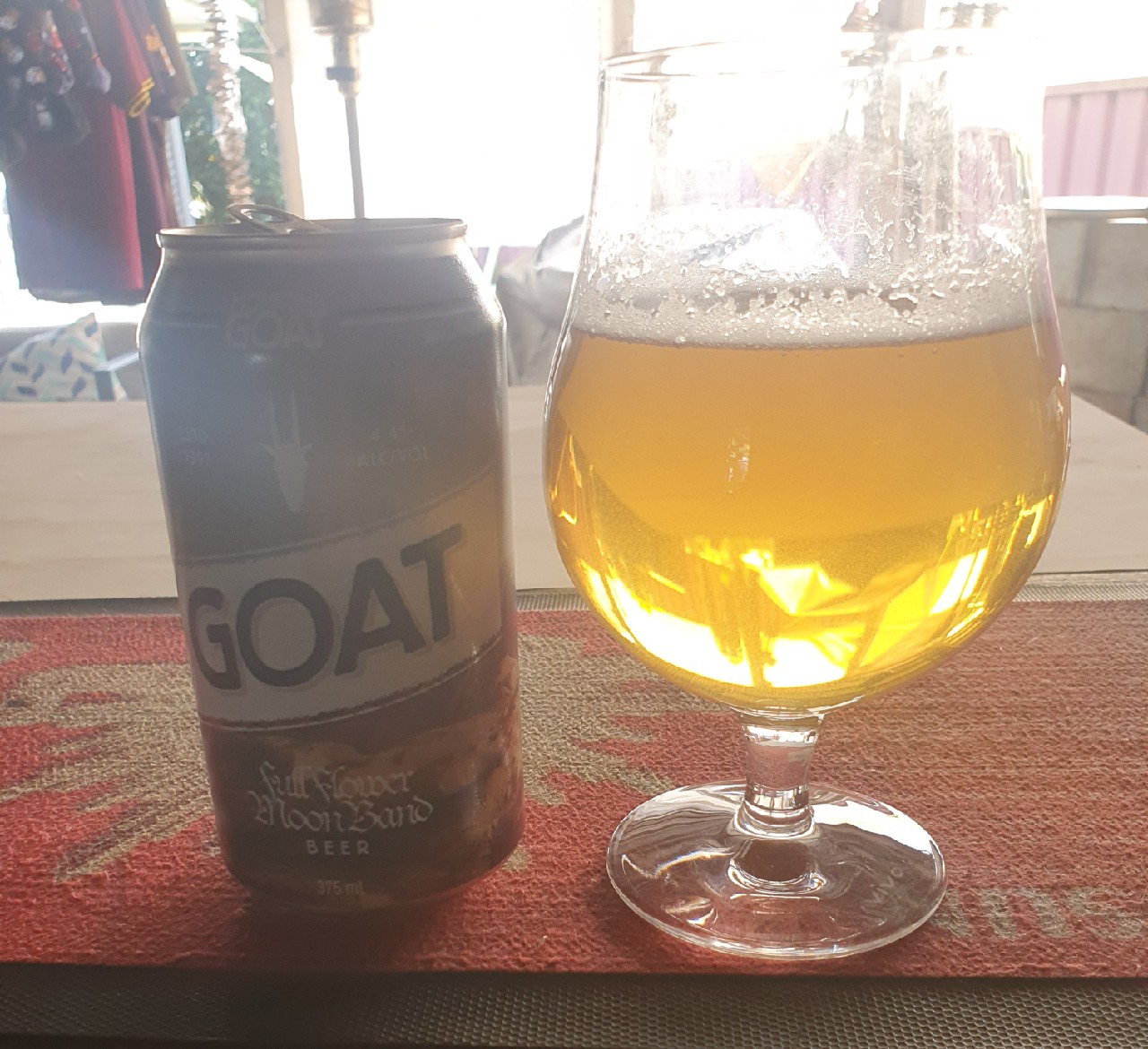 Full Flower Moon Band, Mountain Goat Beer