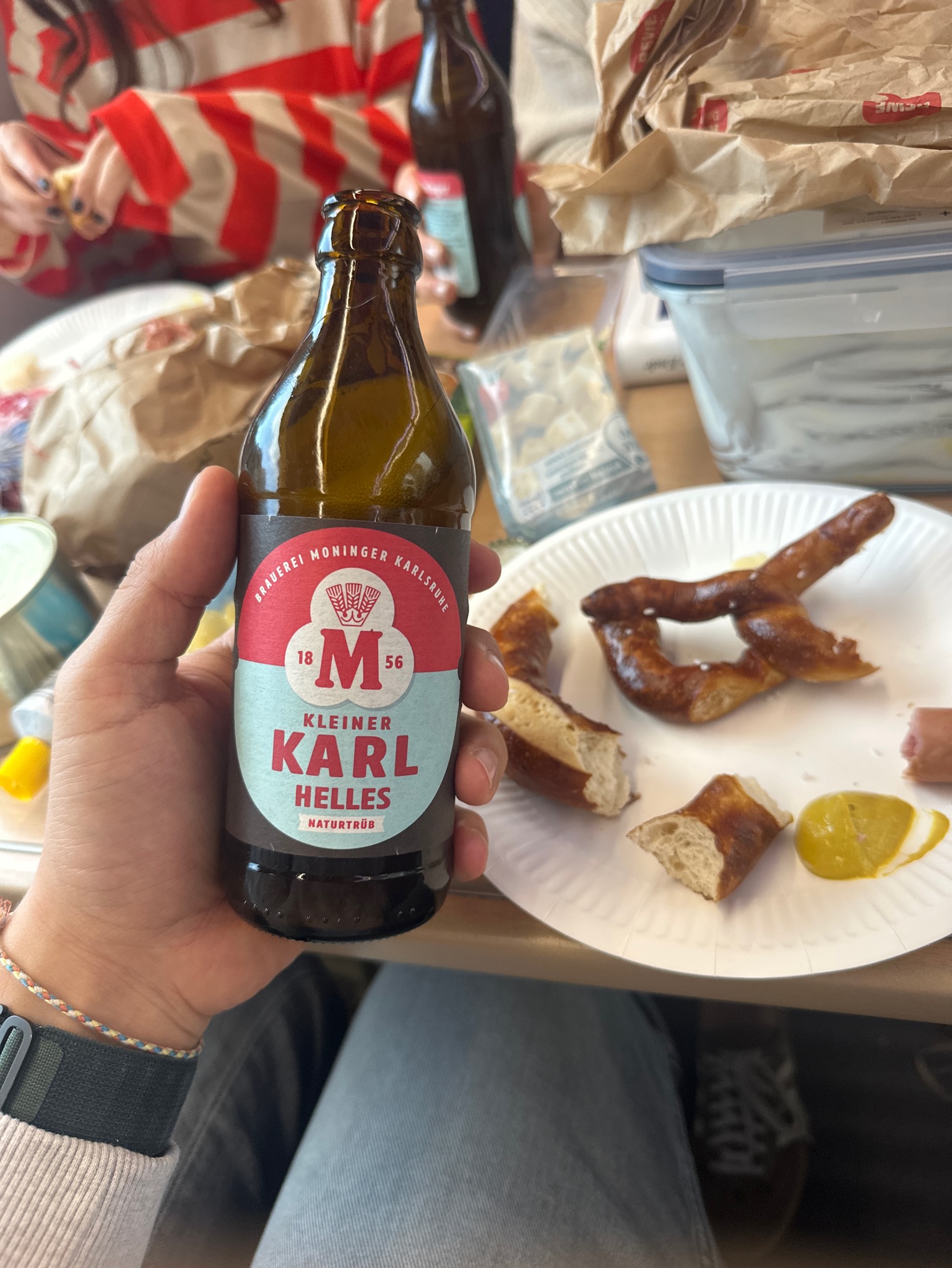 Kleiner Karl, Brauerei Moninger Karlsruhe