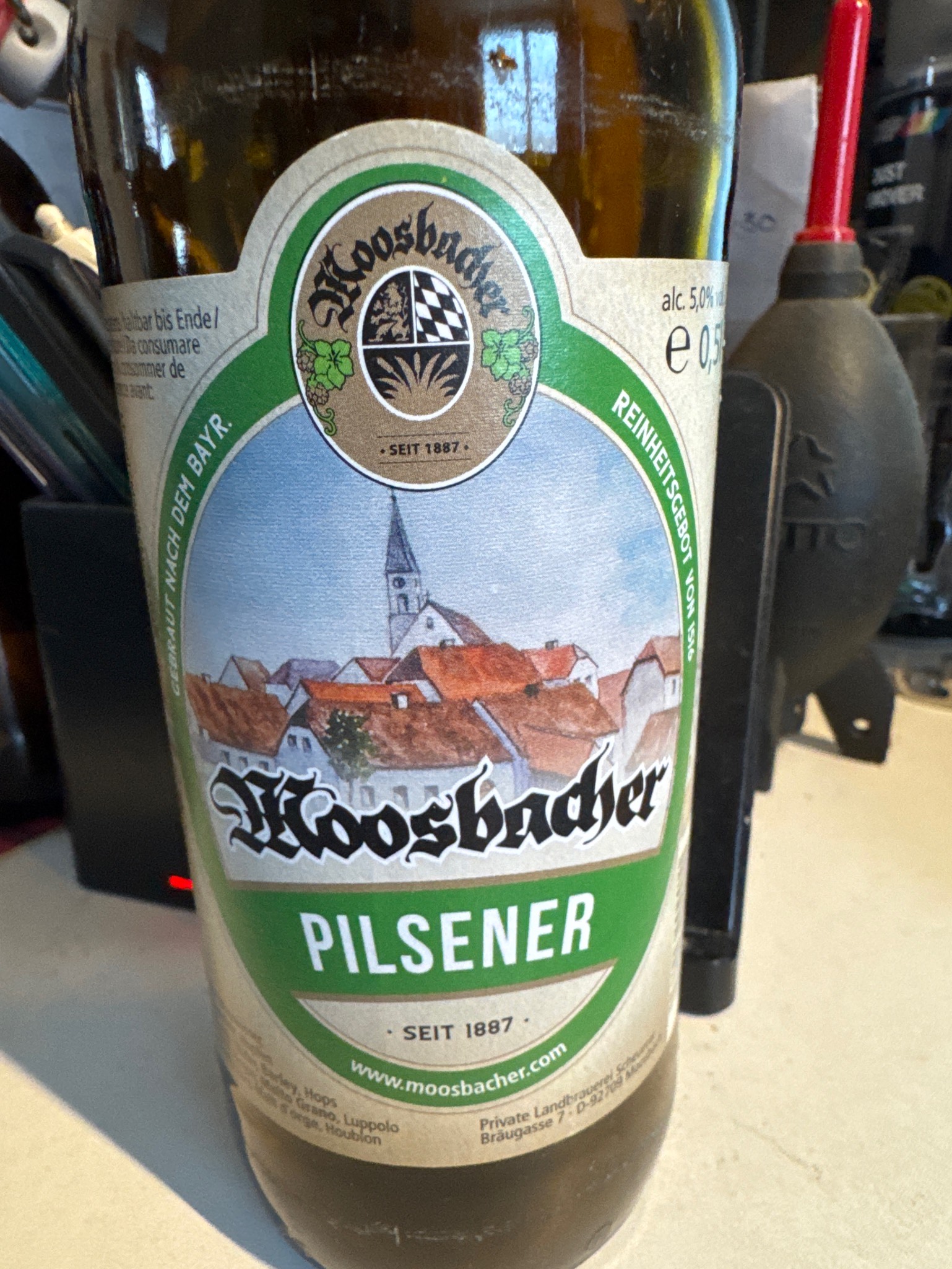 Moosbacher Pilsener, Private Landbrauerei Scheuerer