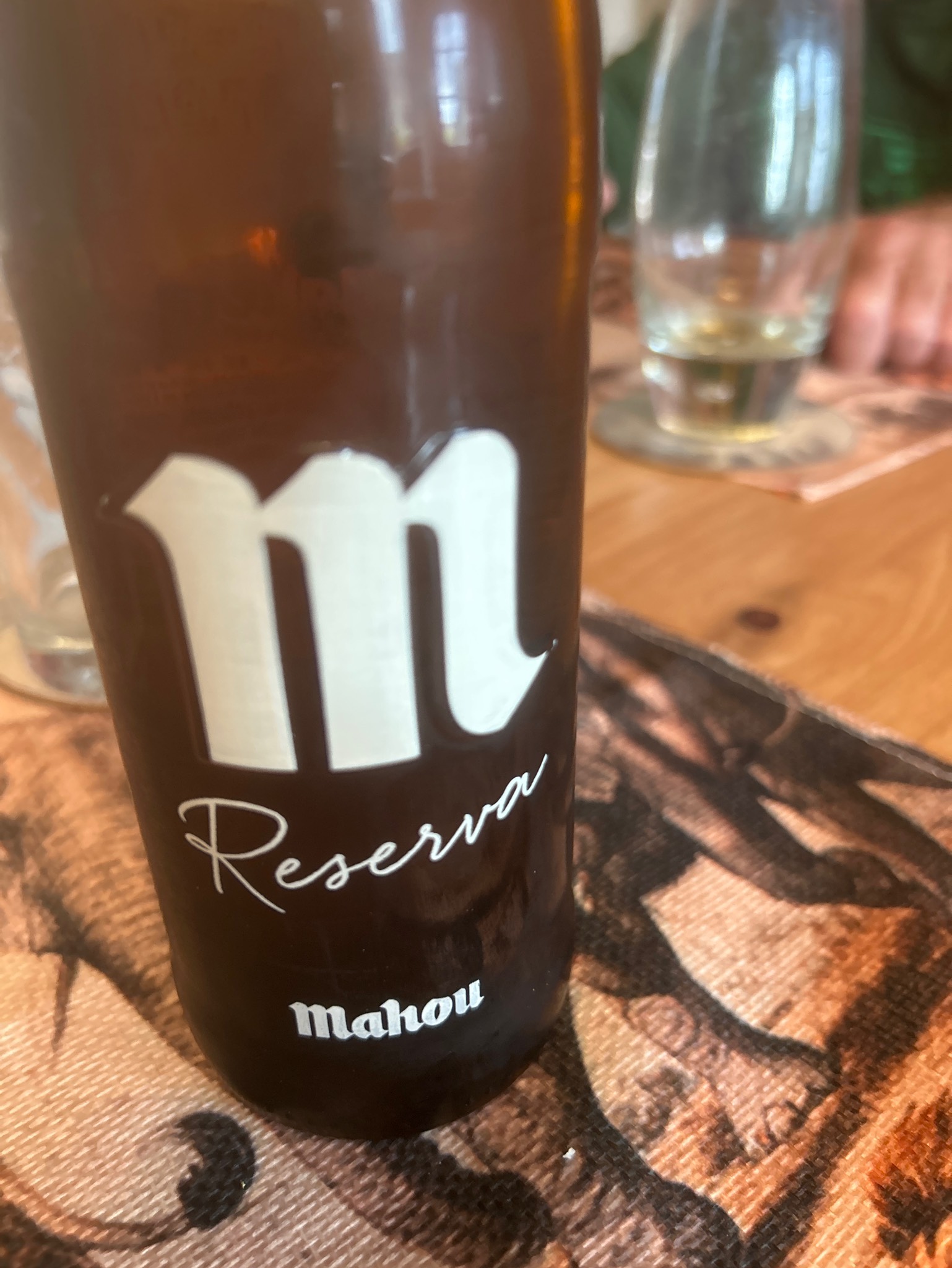 mahou reserva, Spain