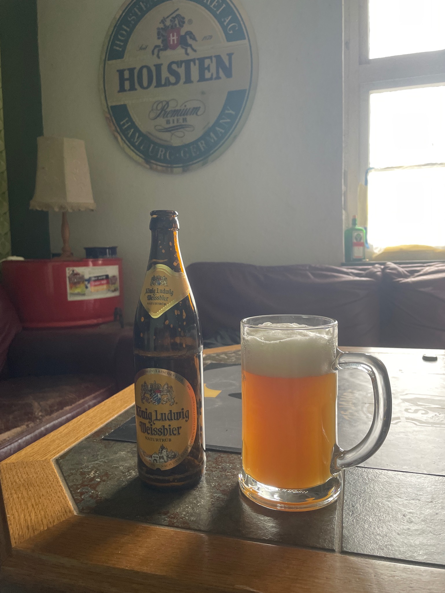 König Ludwig Weissbier Hell, König Ludwig Schlossbrauerei Kaltenberg (Warsteiner)