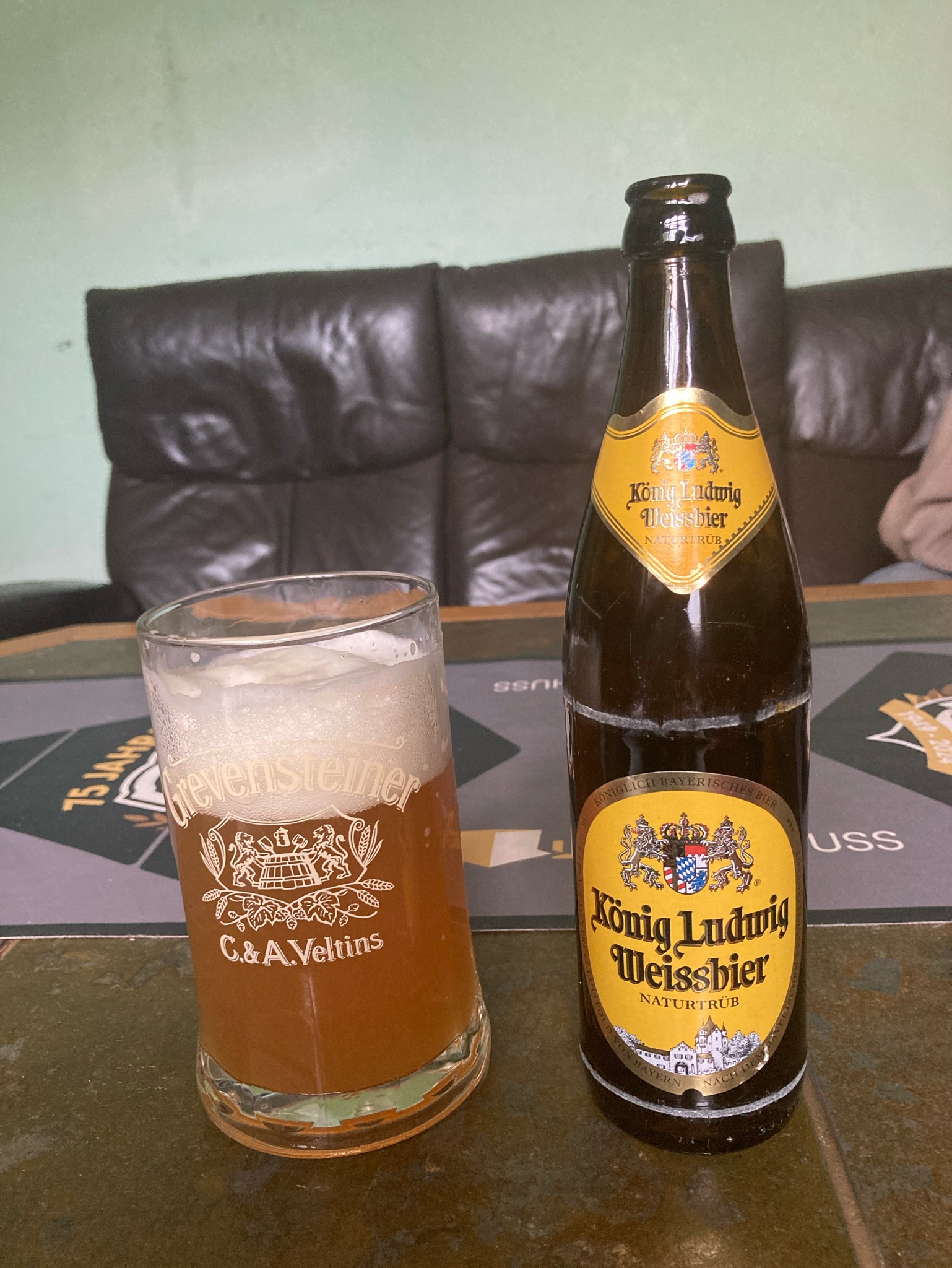 König Ludwig Weissbier Hell, König Ludwig Schlossbrauerei Kaltenberg (Warsteiner)