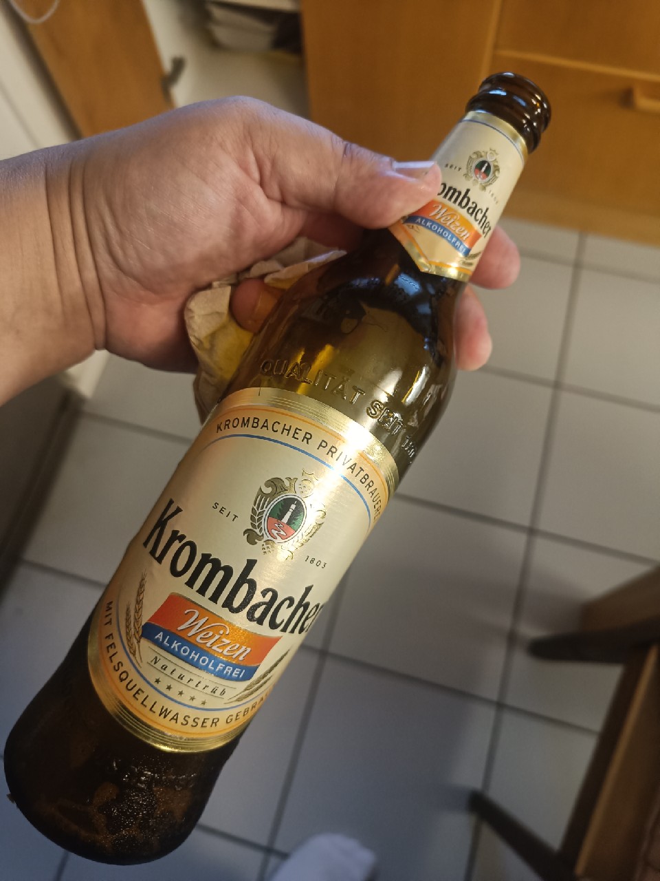 Krombacher Weizen Alkoholfrei, Germany