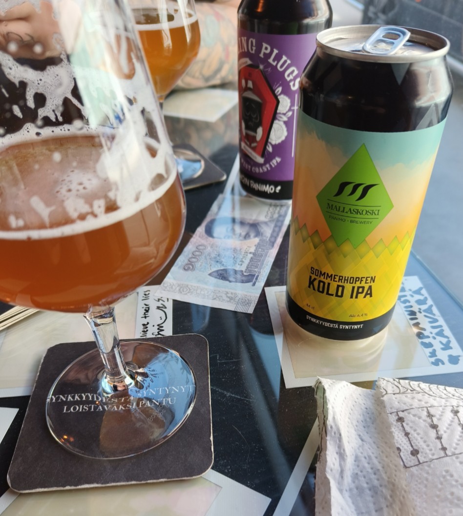 Sommerhopfen Kold IPA, Finland