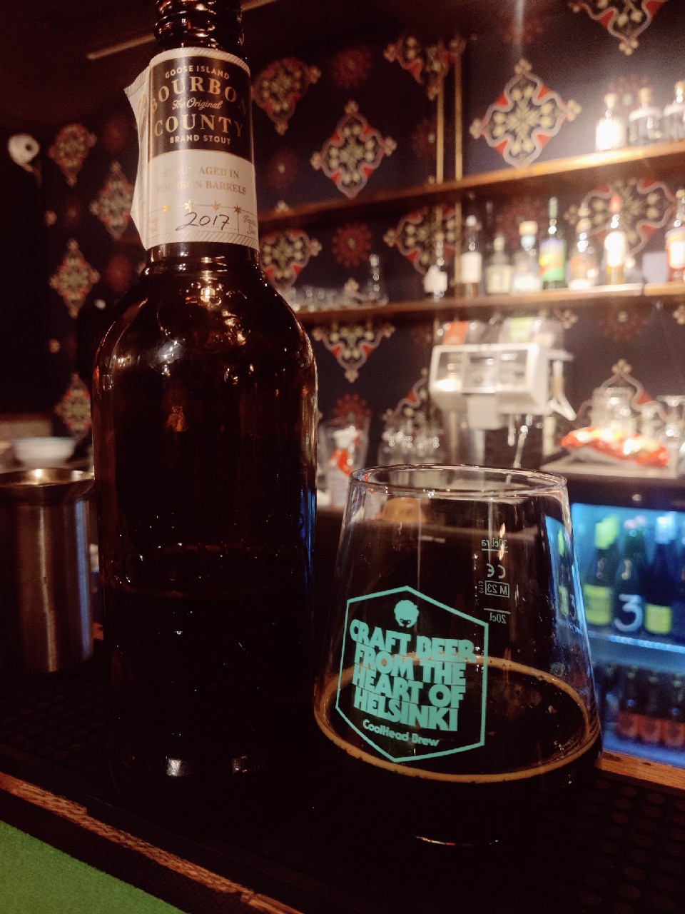 Bourbon County Brand Stout (2017) 14.7 %, Goose Island Beer Company (AB-InBev)