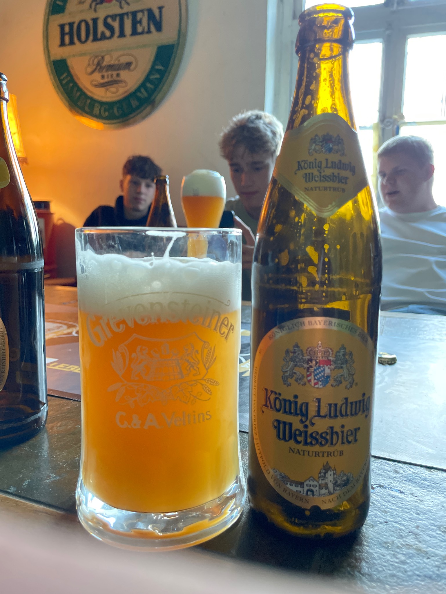 König Ludwig Weissbier Hell, König Ludwig Schlossbrauerei Kaltenberg (Warsteiner)