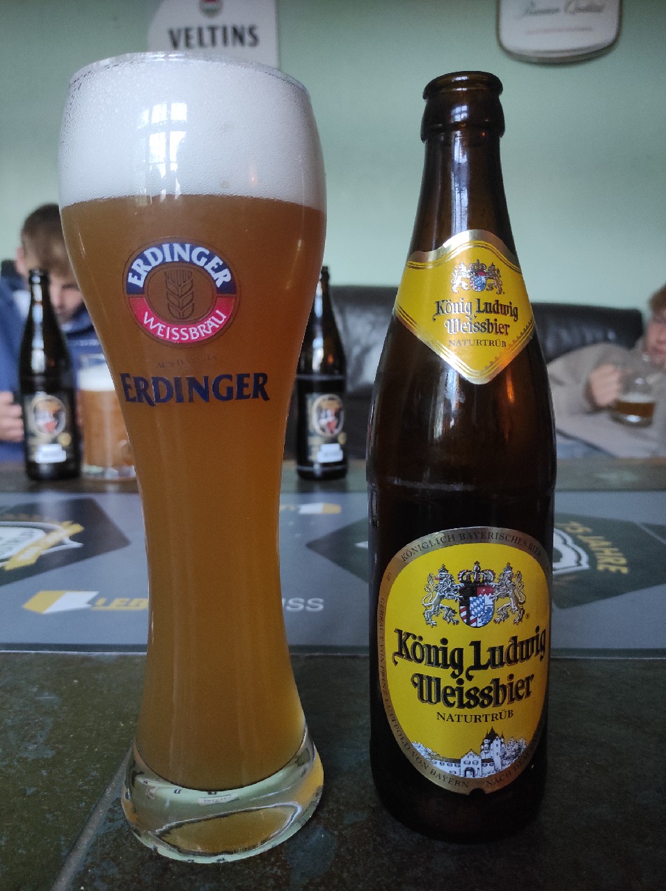 König Ludwig Weissbier Hell, König Ludwig Schlossbrauerei Kaltenberg (Warsteiner)