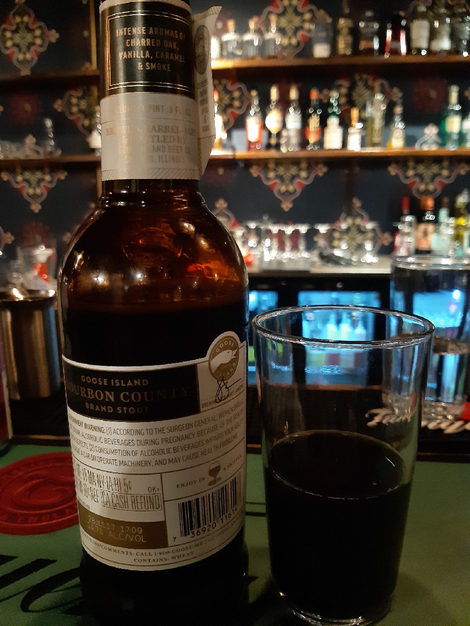 Bourbon County Brand Stout (2017) 14.7 %, Goose Island Beer Company (AB-InBev)