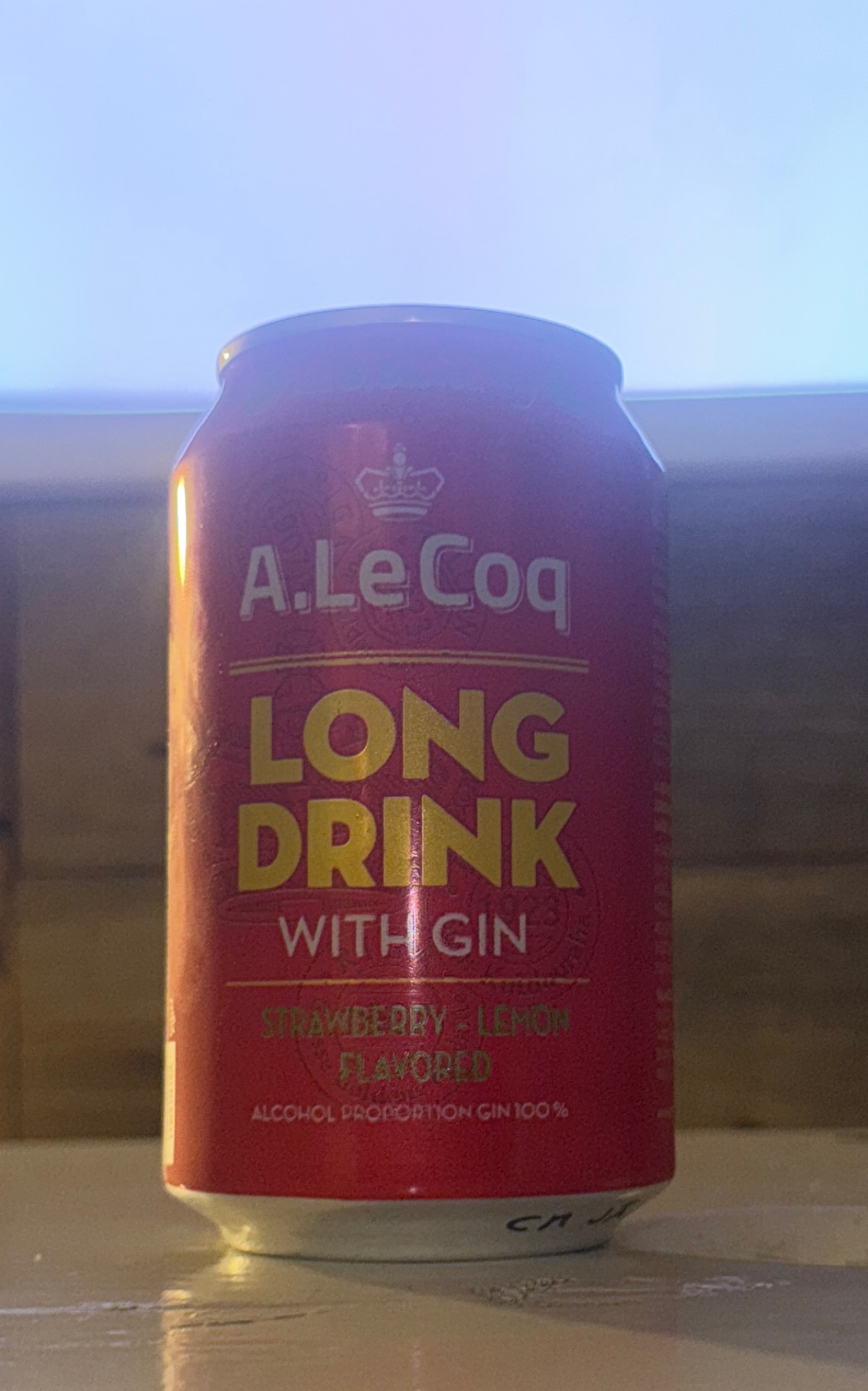 A. Le Coq GIN Strawberry-Lemon Long Drink, Estonia