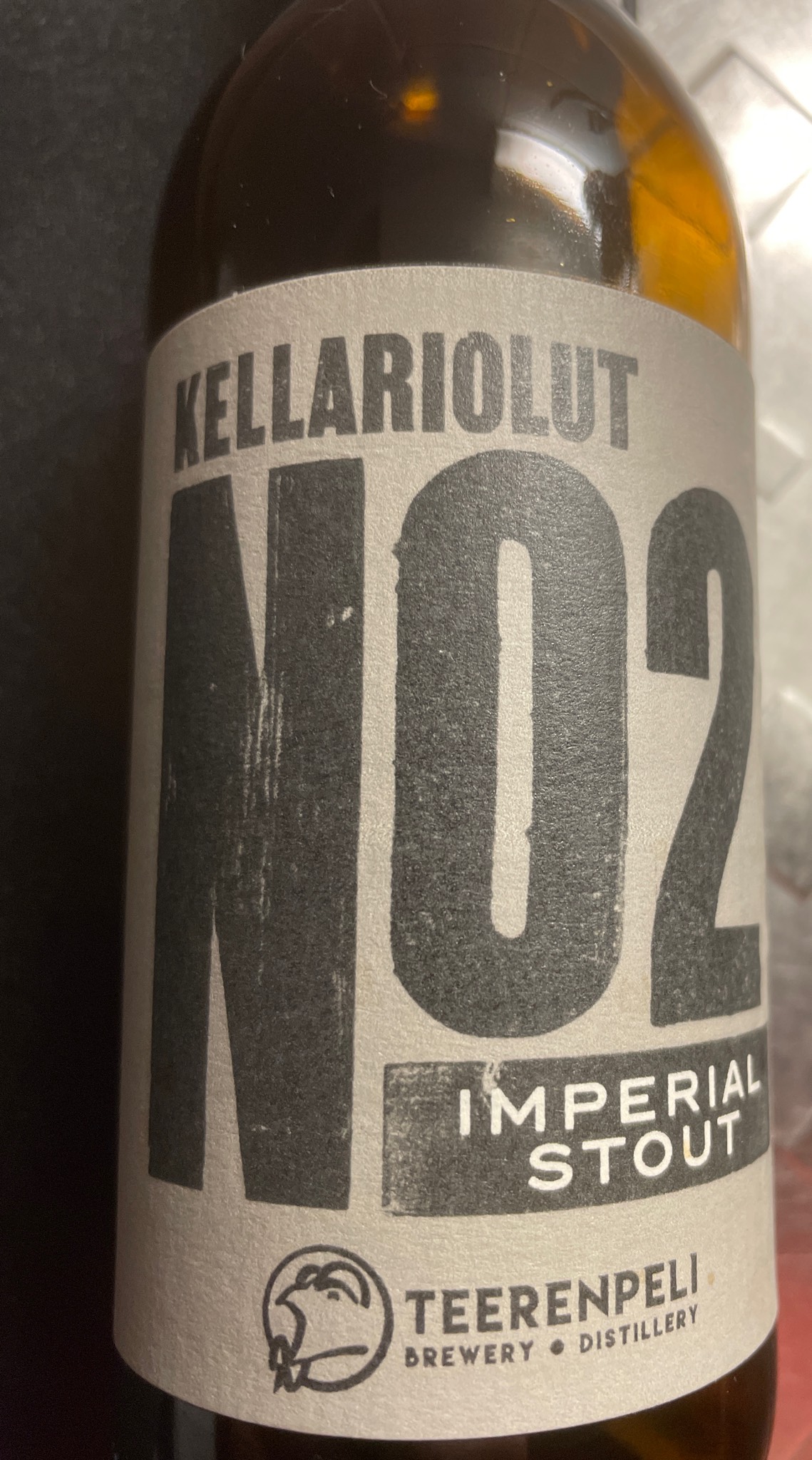Kellariolut No 2 Imperial Stout, Finland