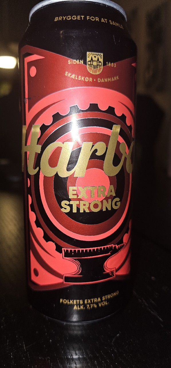 Harboe extra strong, Harboe's Brewery A / S