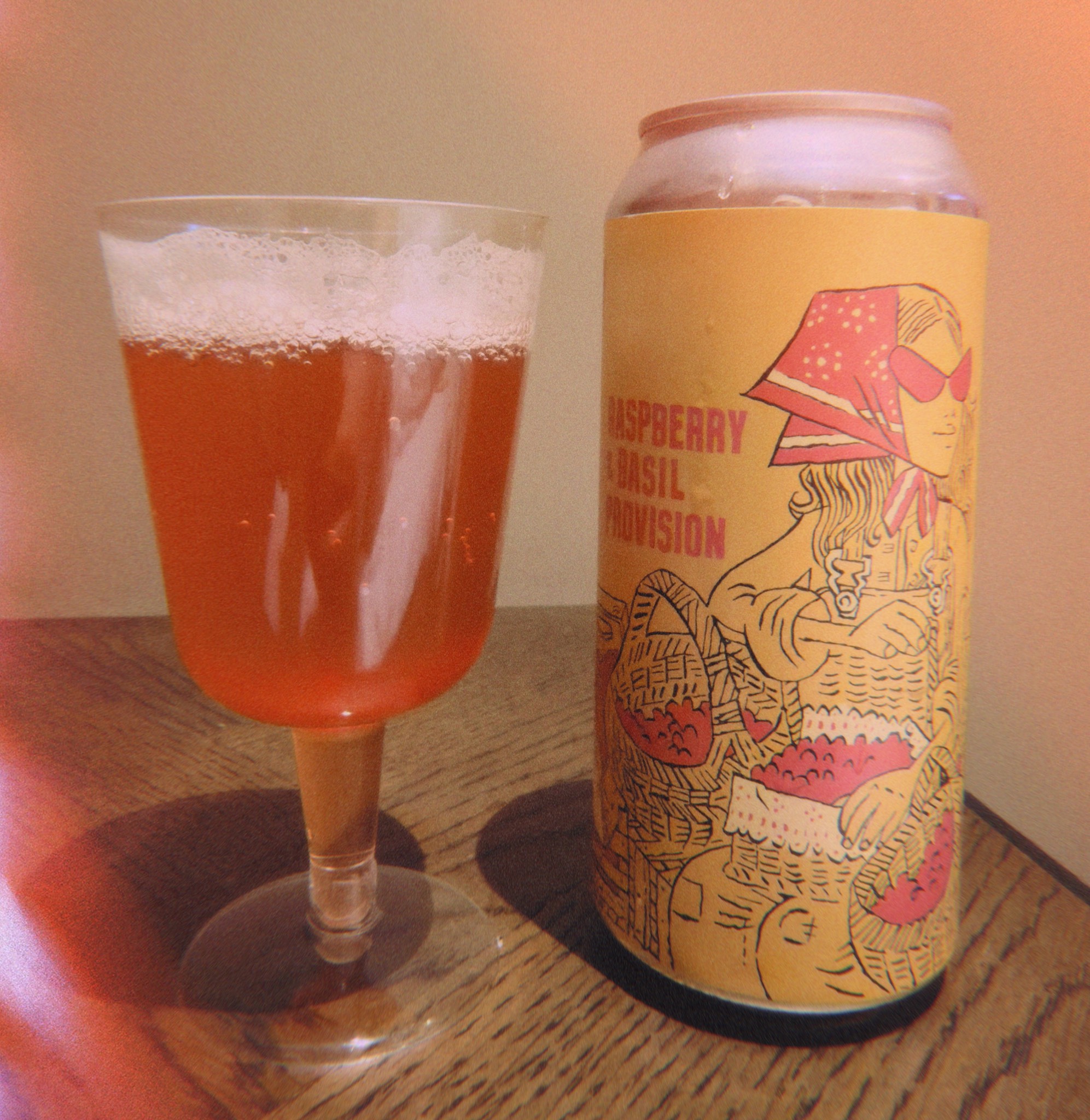 Raspberry & Basil Provision, Burning Sky Brewery