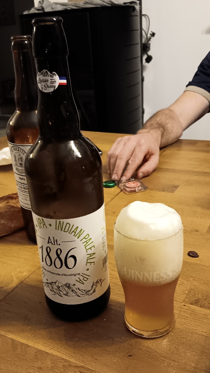 Alt. 1886 IPA, Brasserie Les Monts D'Auvergne